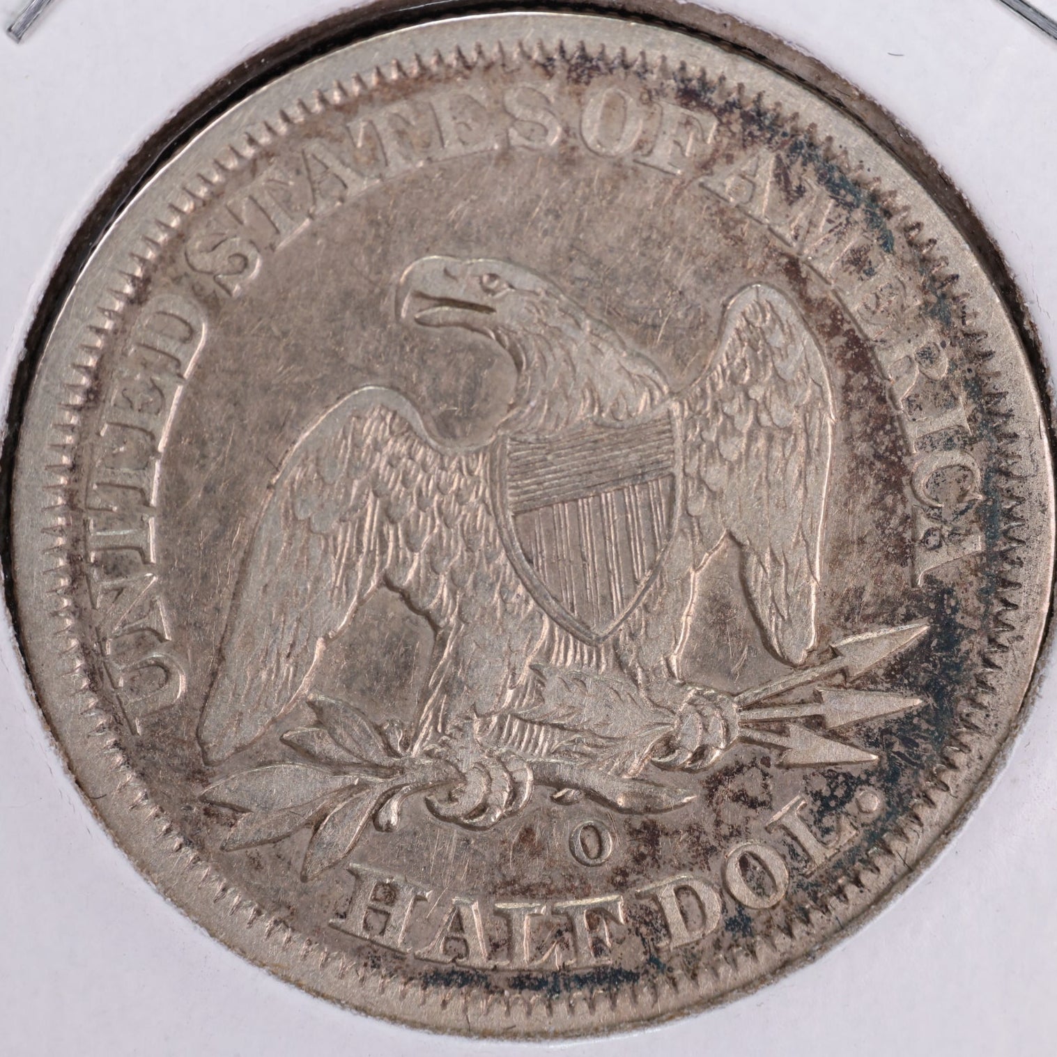 1854-O Liberty Seated Half Dollar, Extra Fine Circulated Coin. Store #HR1935