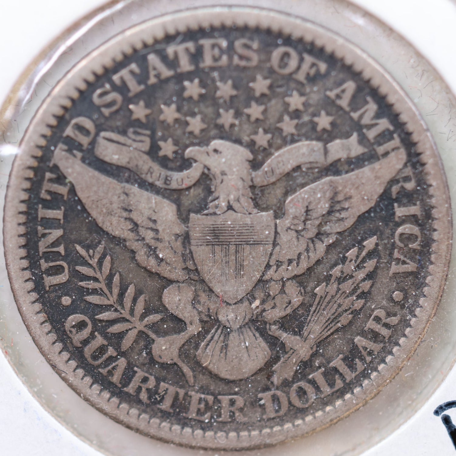 1892 Barber Quarter, Very Good+ Circulated Coin, Store #QR752