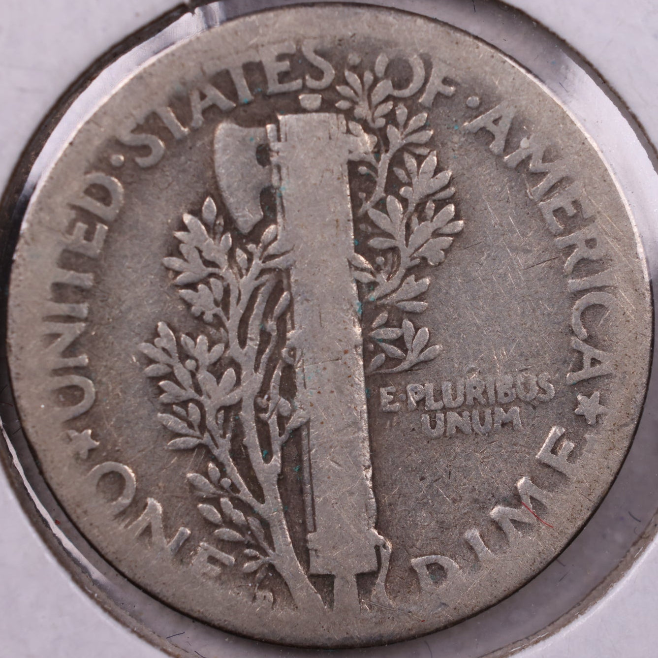 1927-D Mercury Dime, Very Good Circulated Coin, Store #19899