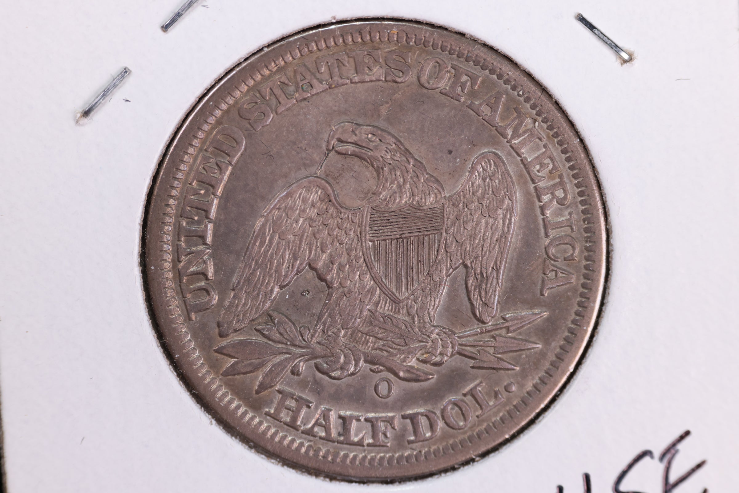 1857-O Liberty Seated Half Dollar, Affordable Circulated Coin. Store Sale #23080922