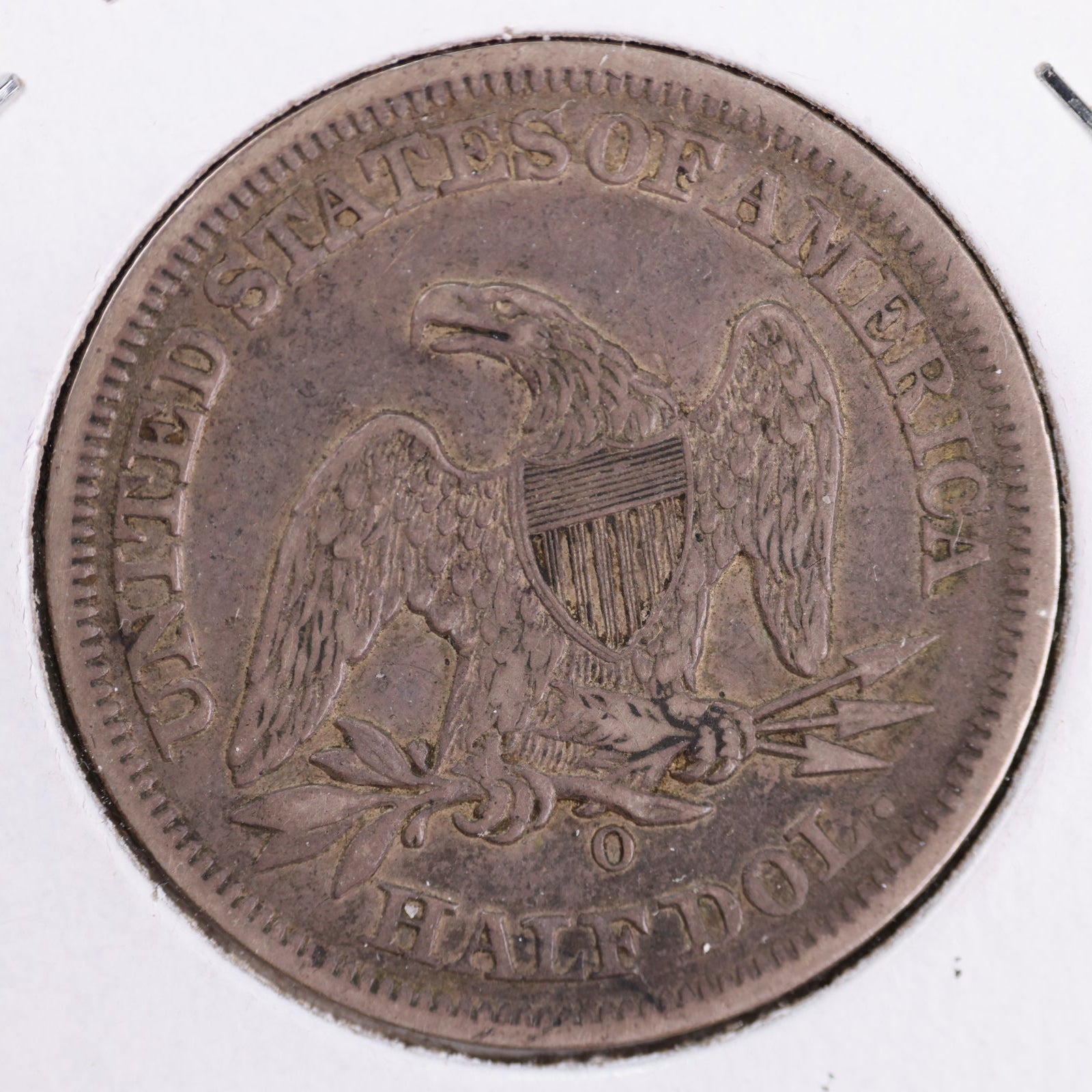 1858-O Liberty Seated Half Dollar, Extra Fine Circulated Coin, Store #HR0846 (23080929)