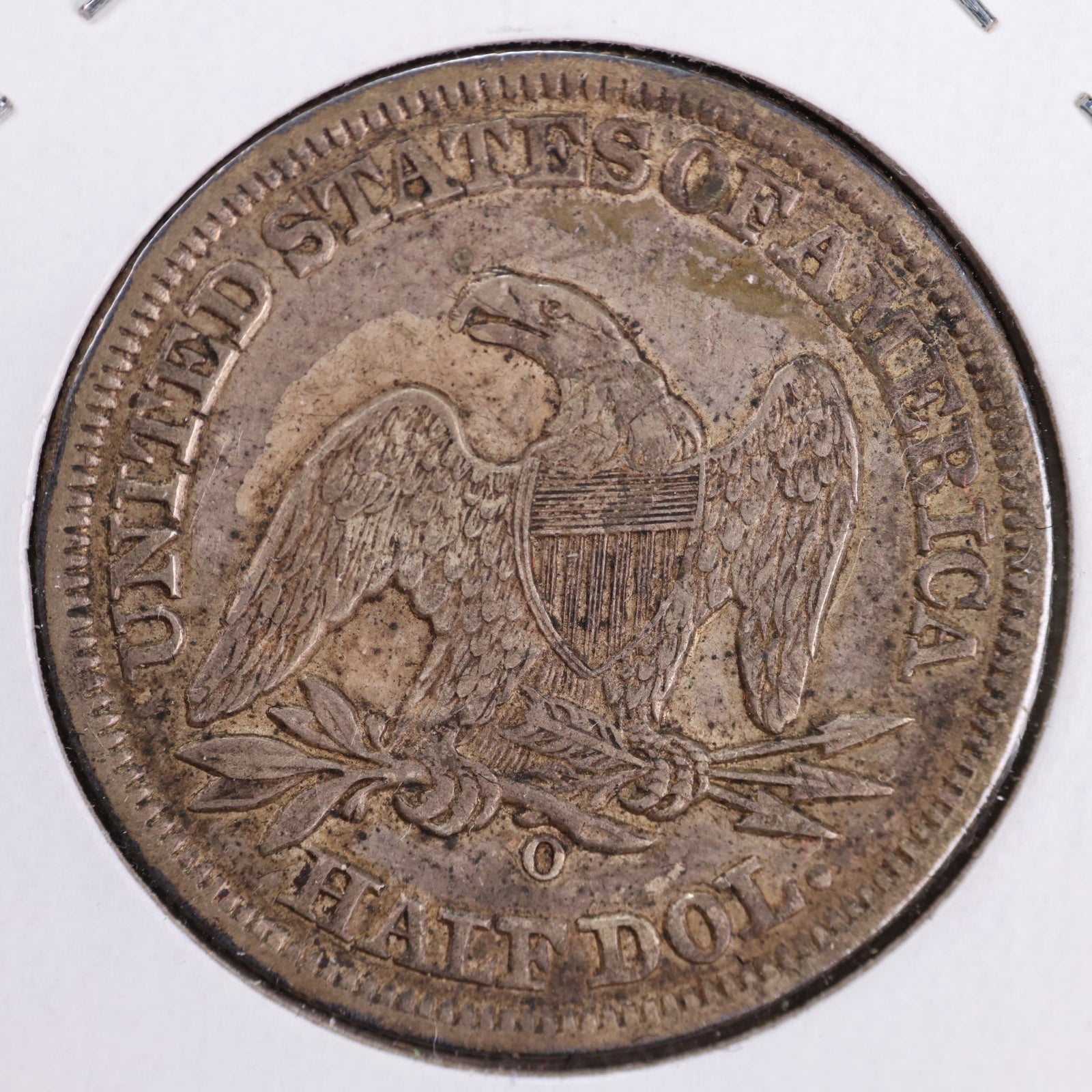 1858-O Liberty Seated Half Dollar, Extra Fine Circulated Coin, Store #HR0845 (23080930)