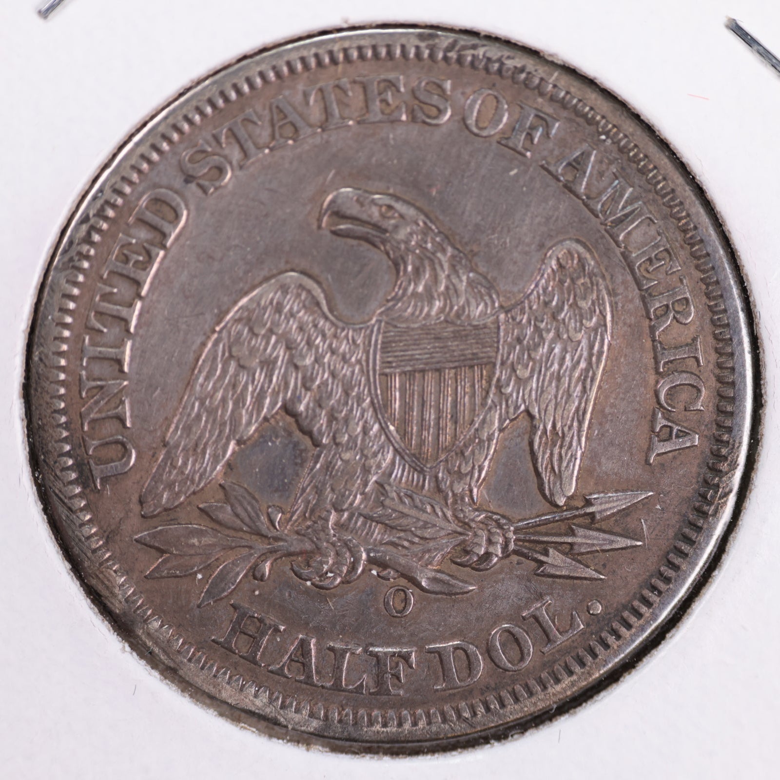 1858-O Liberty Seated Half Dollar, Extra Fine Circulated Coin, Store #HR0844 (23080931)