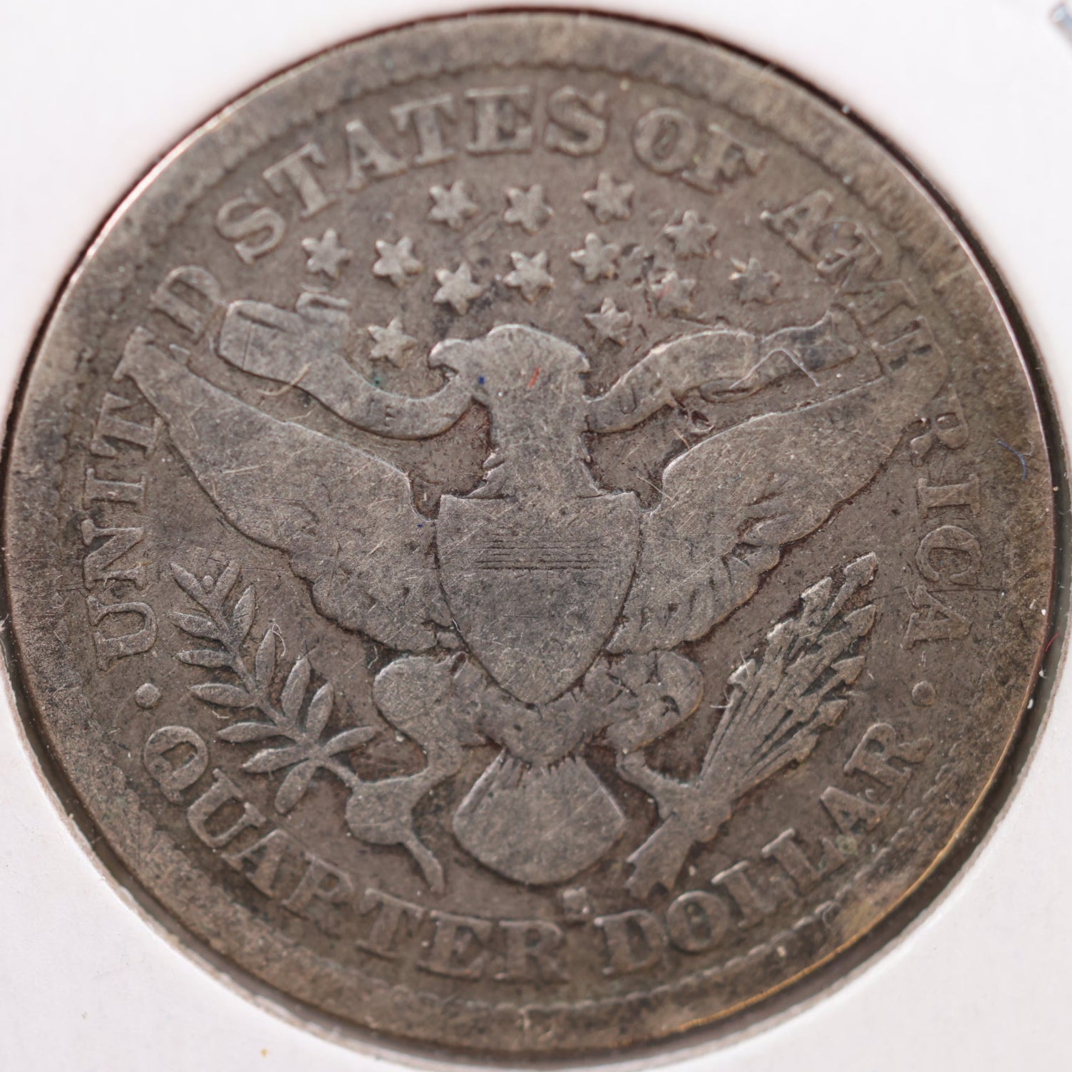 1893-S Barber Quarter, Very Good Circulated Coin, Store #QR767