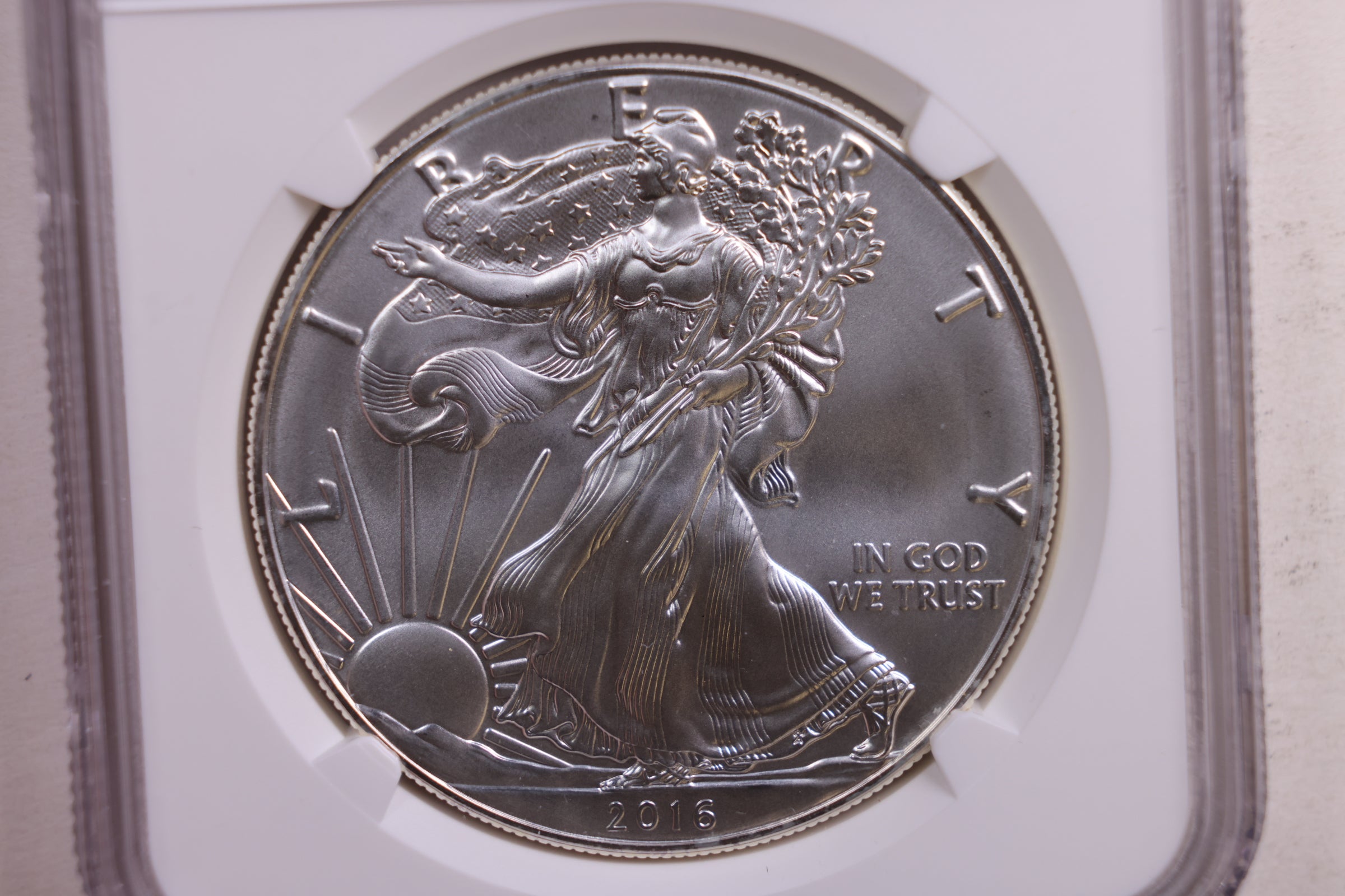 2016 American Silver Eagle., NGC Graded MS-70, Store Sale #AE0164