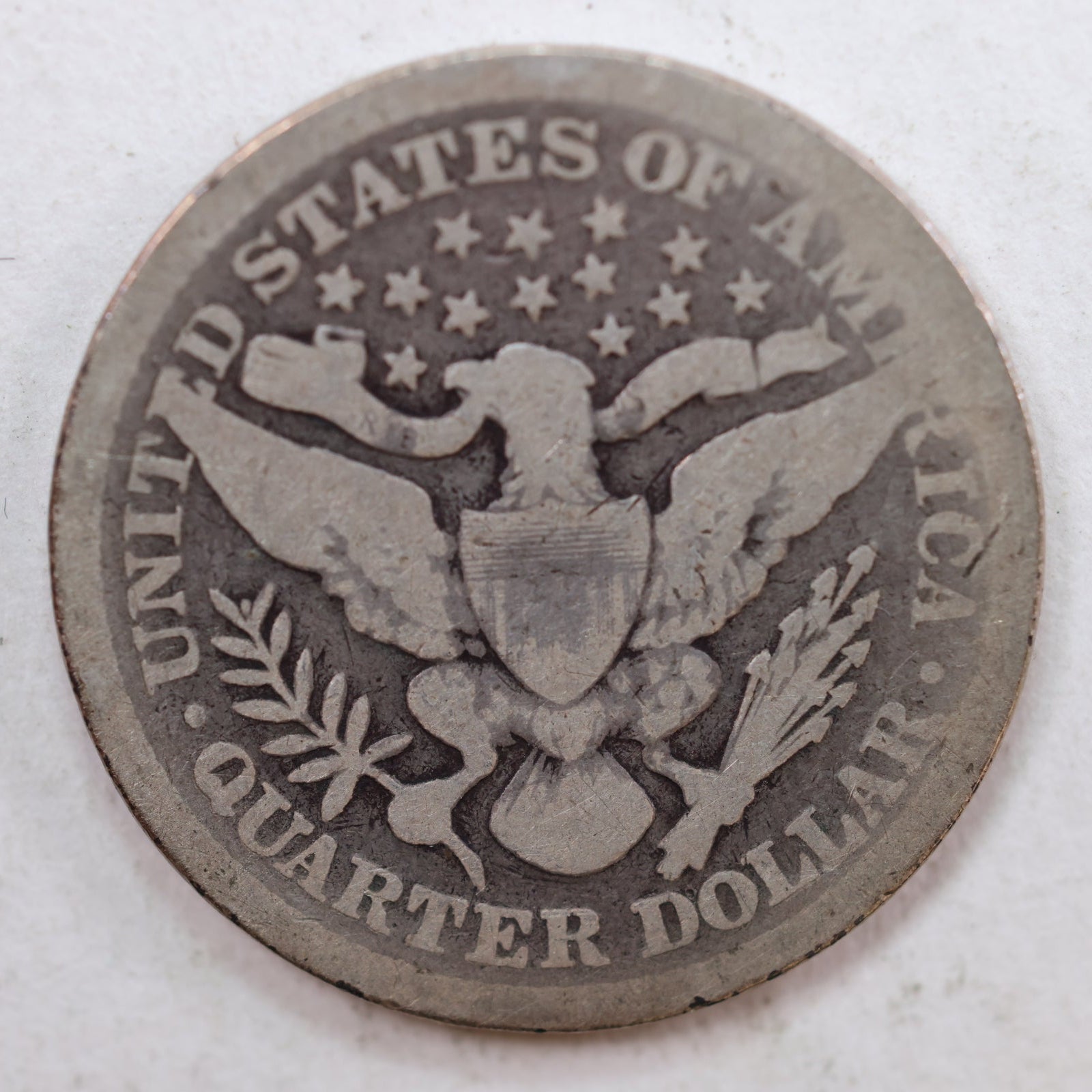 1895 Barber Quarter, About Good Circulated Coin, Store #QR822
