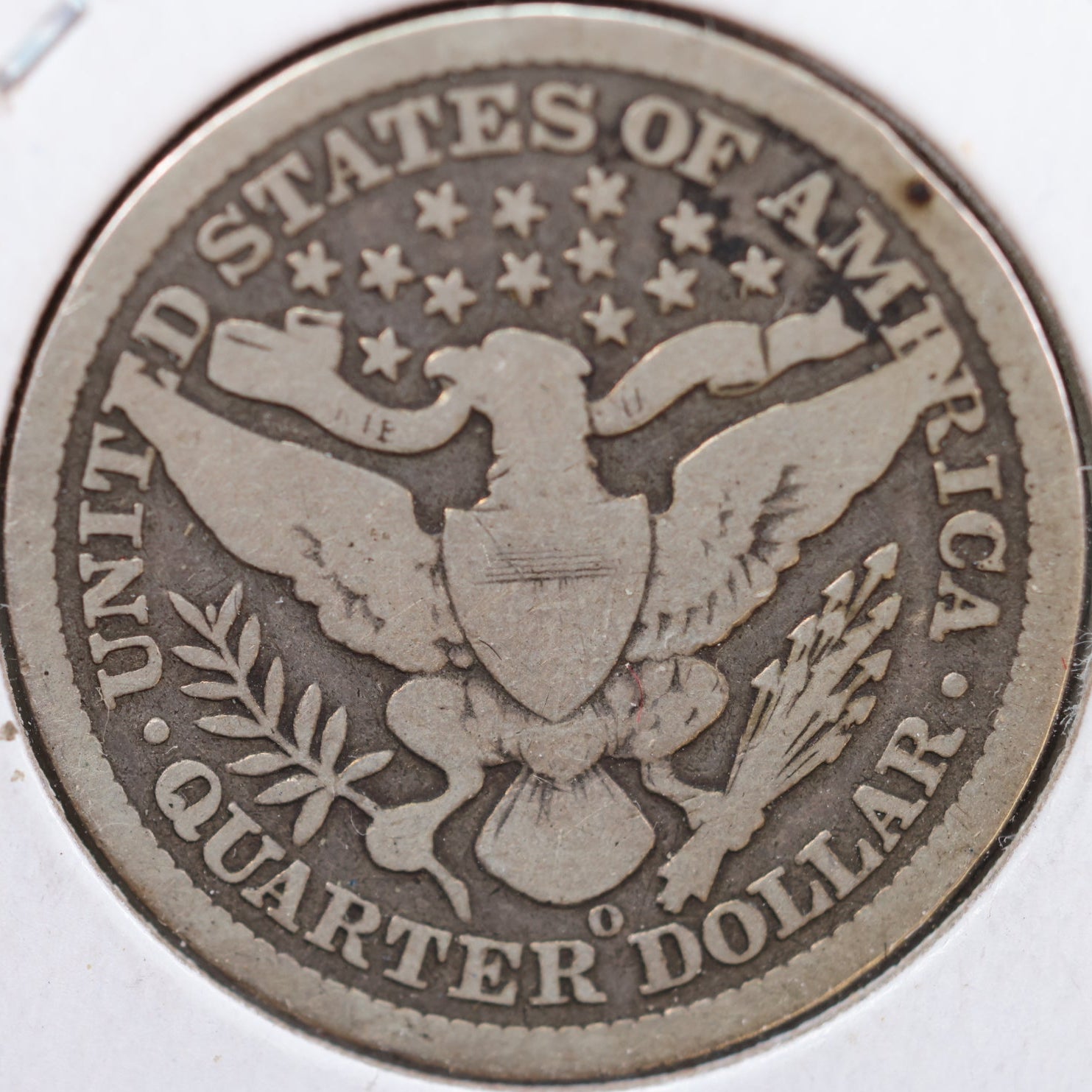 1895-O Barber Quarter, Good Circulated Collectible Coin, Store #QR828.