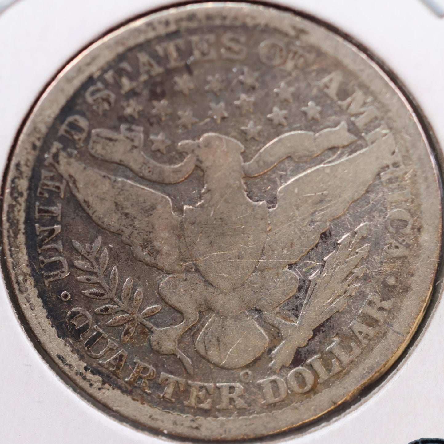 1897-O Barber Quarter, Good+ Circulated Coin, Store #QR843