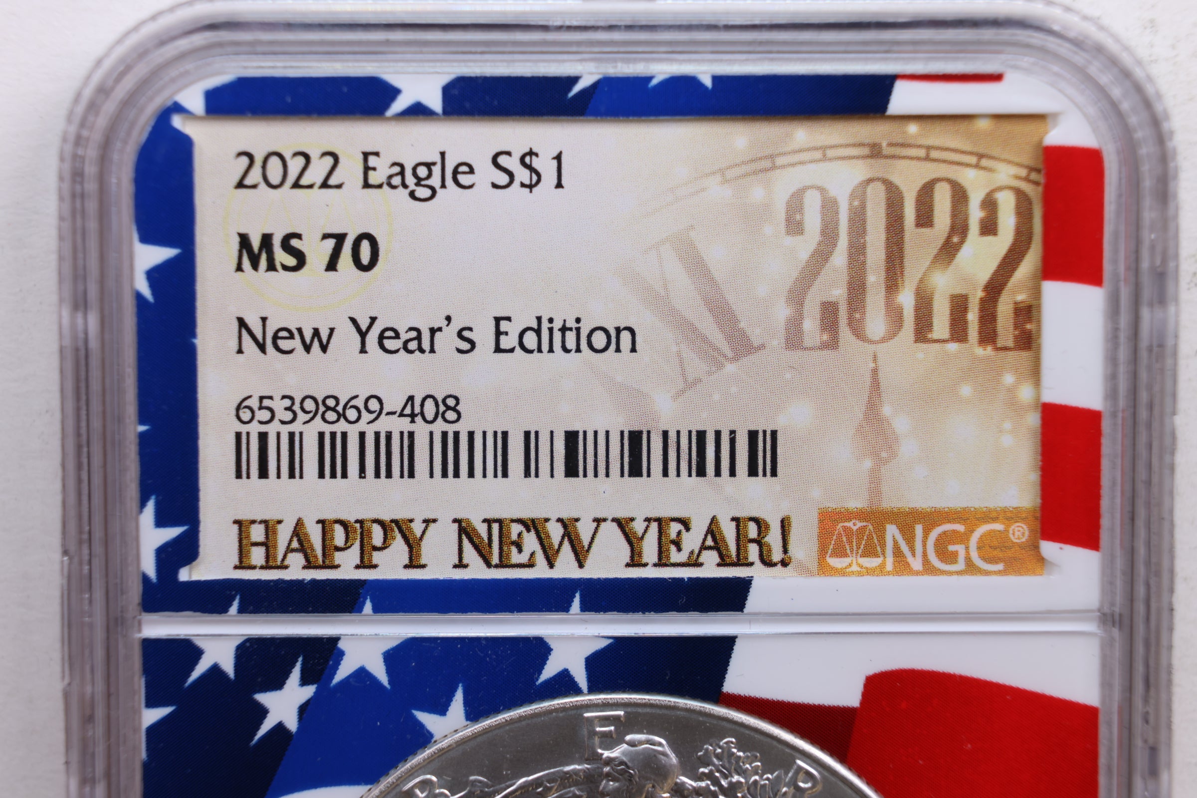 2022 American Silver Eagle, NGC CERTIFIED MS-70, Store #AE0184
