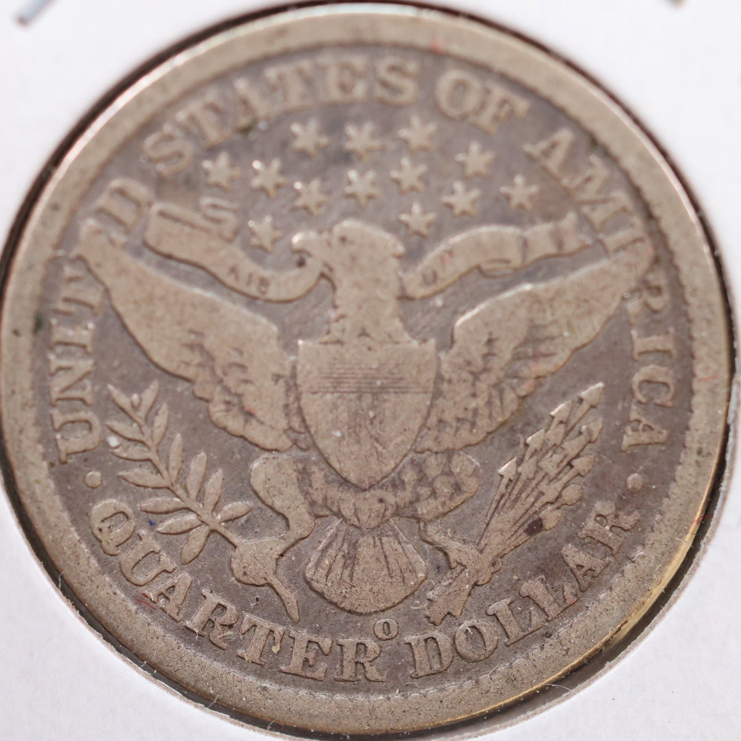 1899-O Barber Quarter, Very Good Circulated Coin, Store #QR854