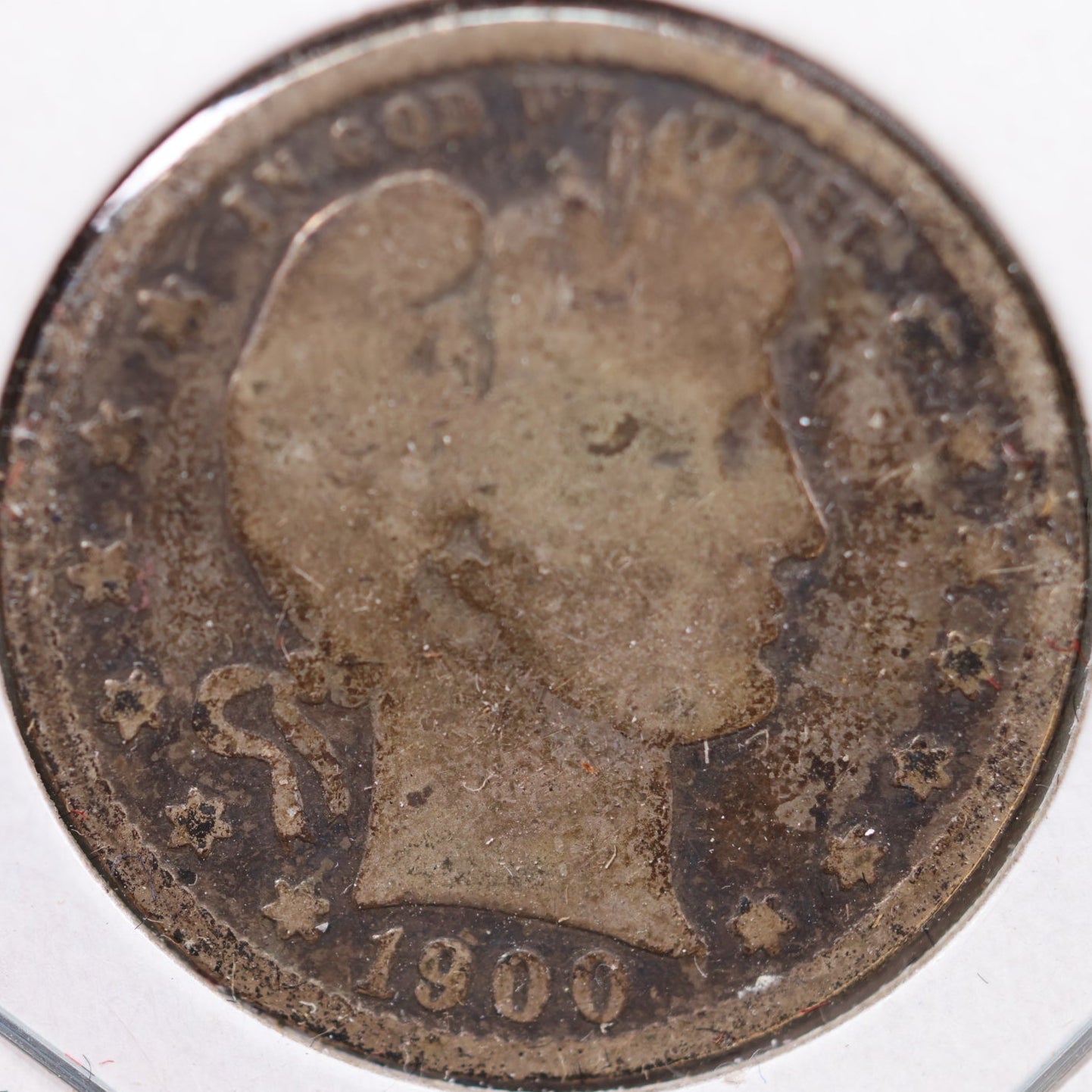 1900-S Barber Quarter, Fair Circulated Coin, Store #QR861