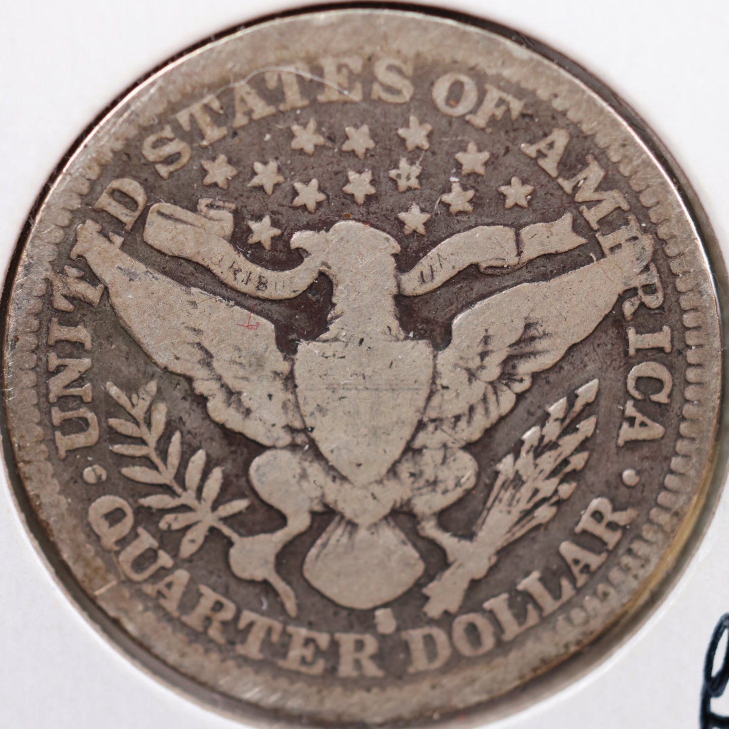 1901-S Barber Silver Quarter, Good+, "KEY DATE", Circulated Coin, Store Sale #QR867