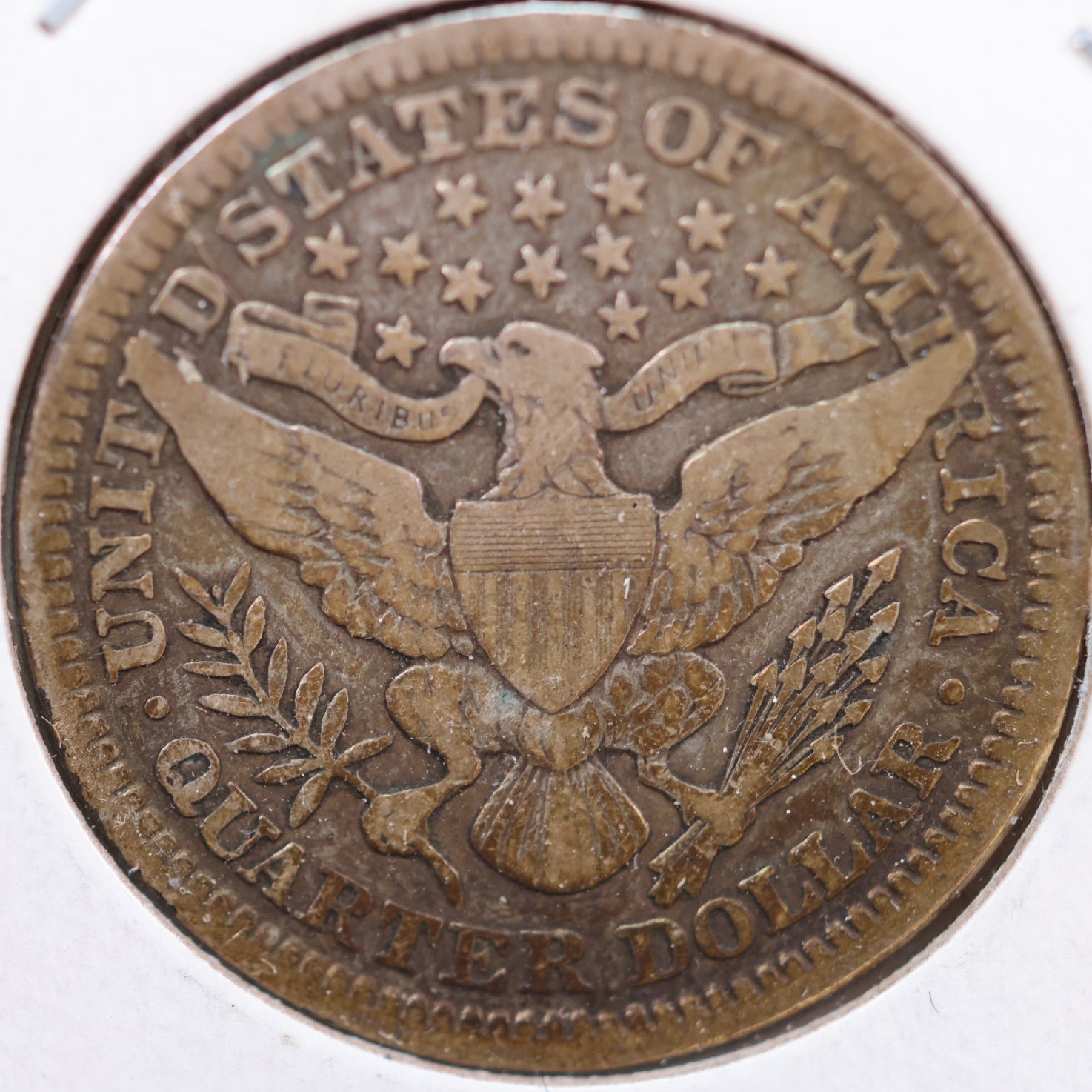 1902 Barber Quarter, Very Good++ Circulated Coin, Store #QR868