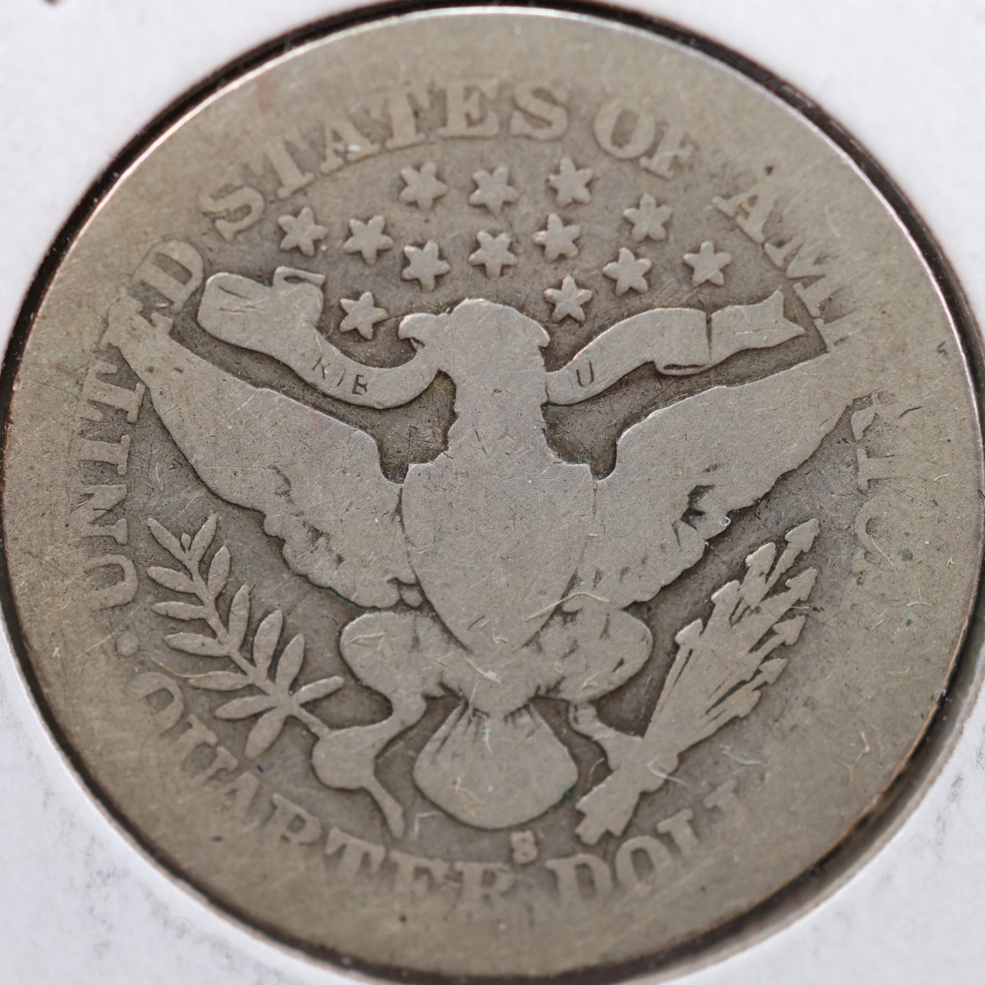 1903-S Barber Quarter, Good Circulated Coin, Store #QR879