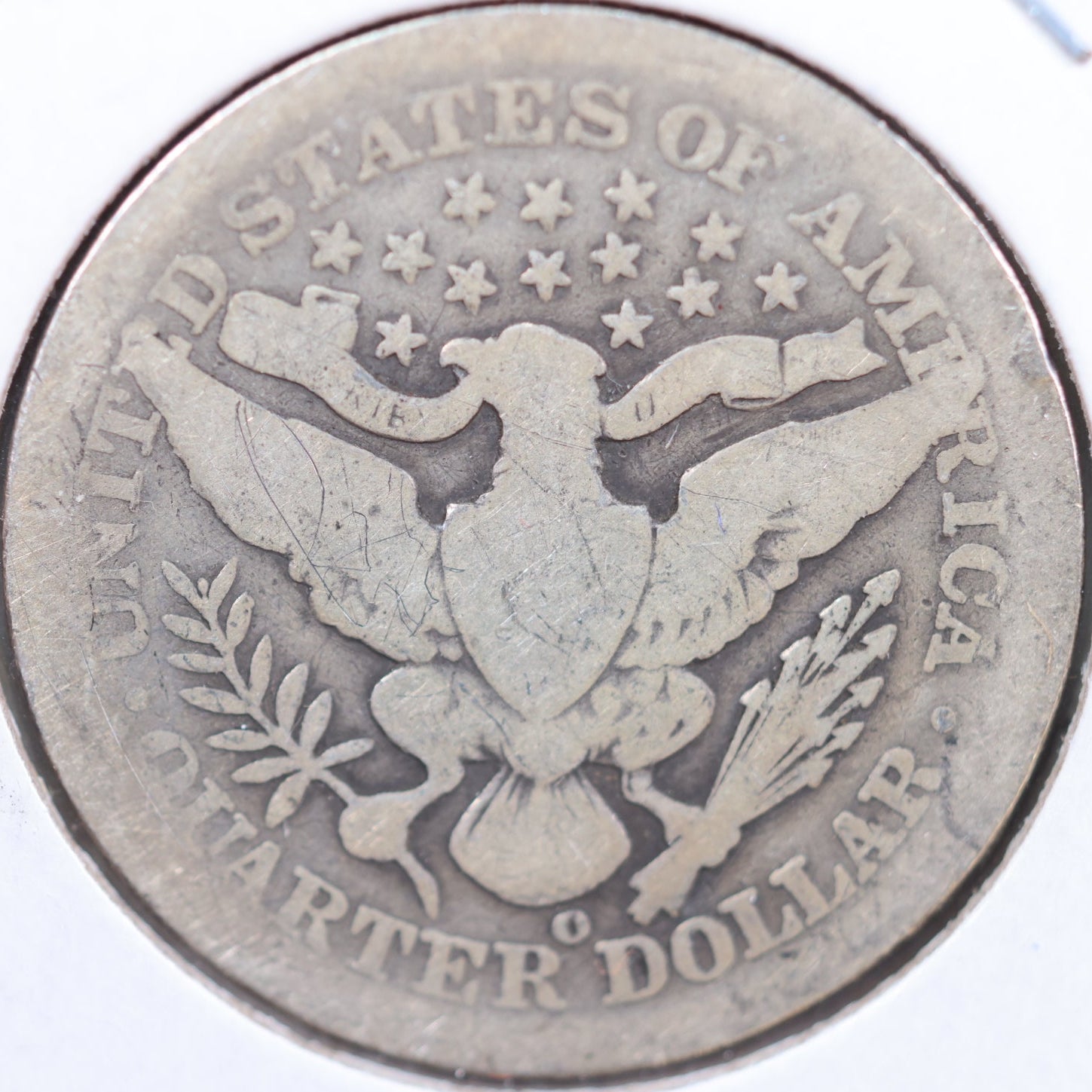 1905-O Barber Quarter, About Good Circulated Coin, Store #QR887