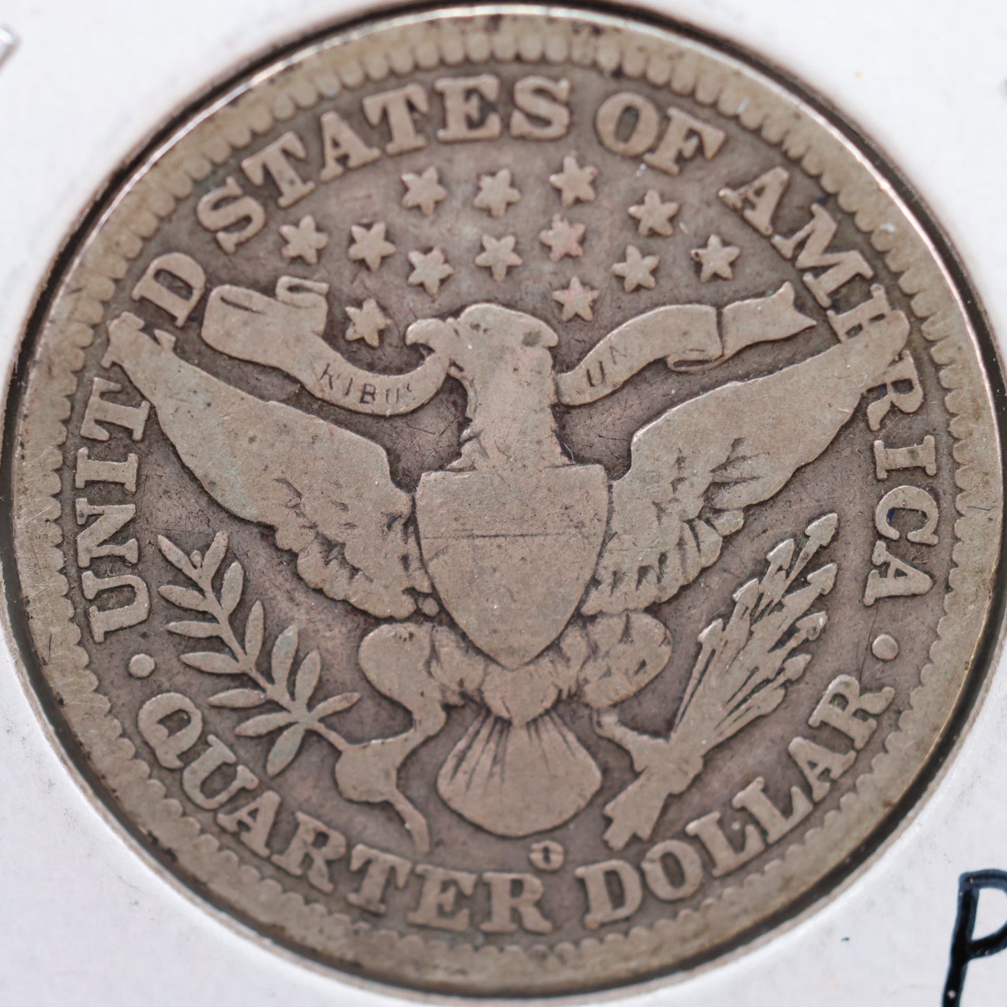 1908-O Barber Quarter, Very Good Circulated Coin, Store #QR909