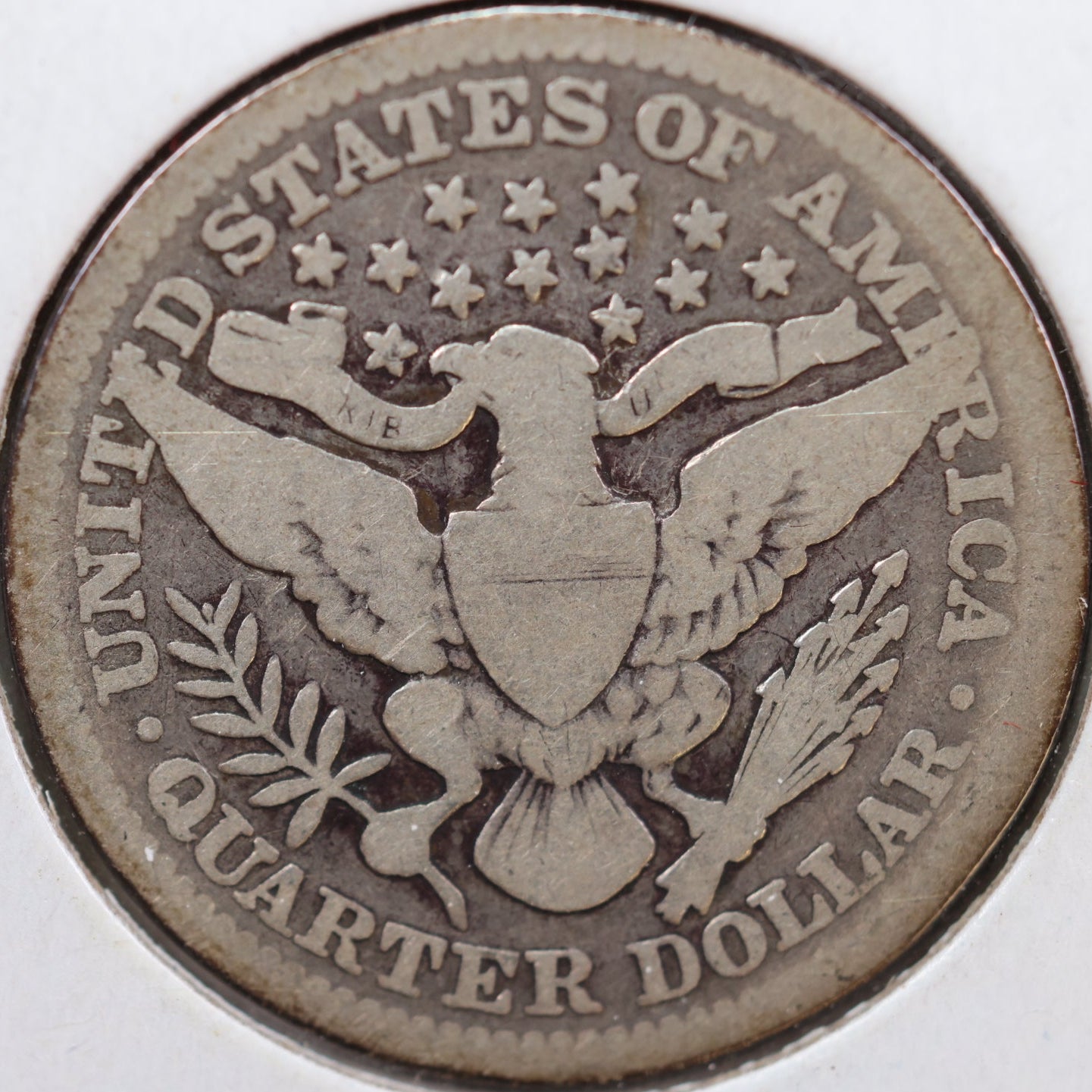 1909 Barber Quarter, Good+ Circulated Coin, Store #QR913