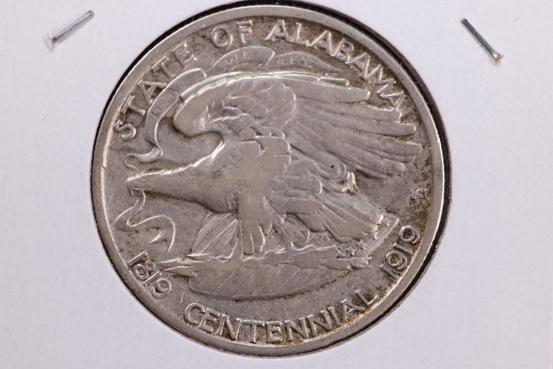 1921 Alabama Centennial, Silver Commemorative Half Dollar. Store