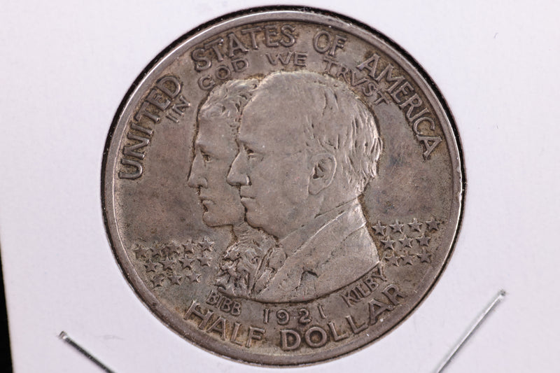1921 Alabama Centennial, Silver Commemorative Half Dollar. Store