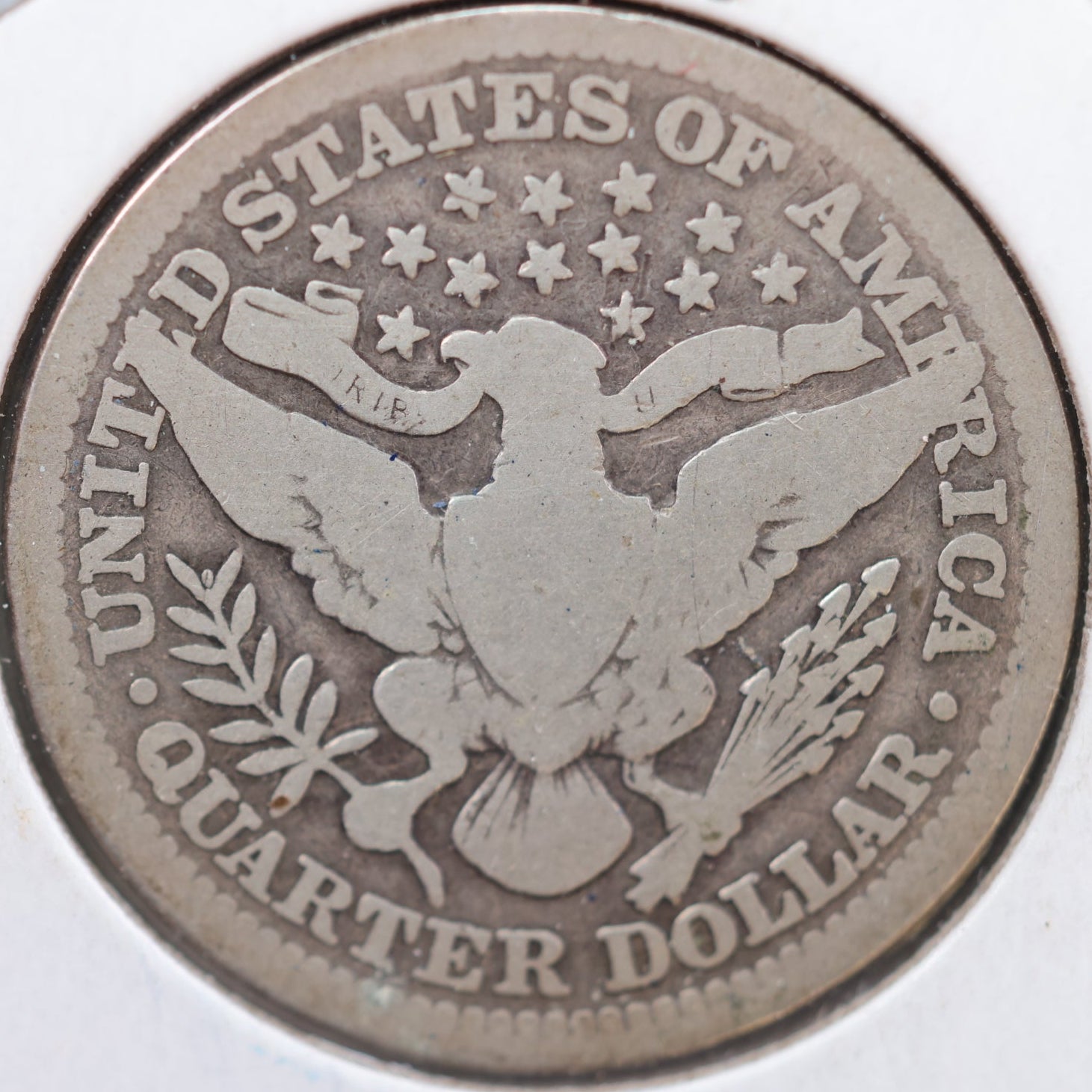 1913 Barber Quarter, Good Circulated Coin, Store #QR934