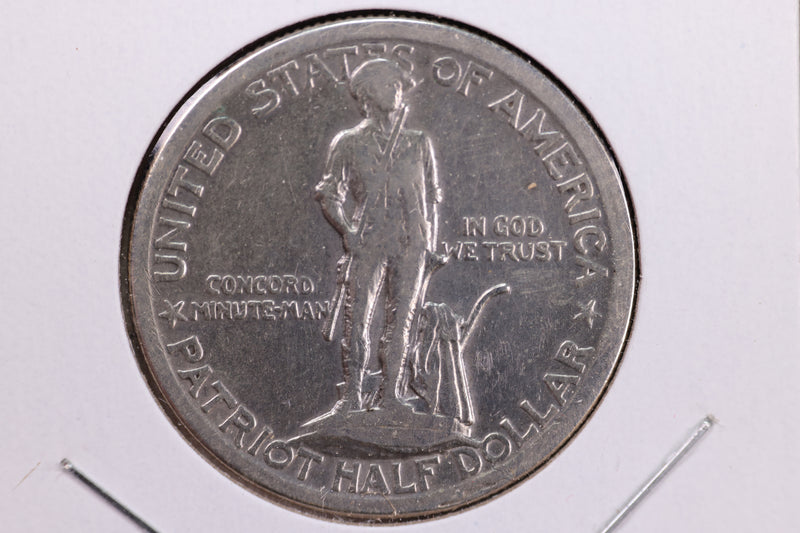 1925 Lexington-Concord Sesquicentennial, Silver Commemorative Half Dollar. Store