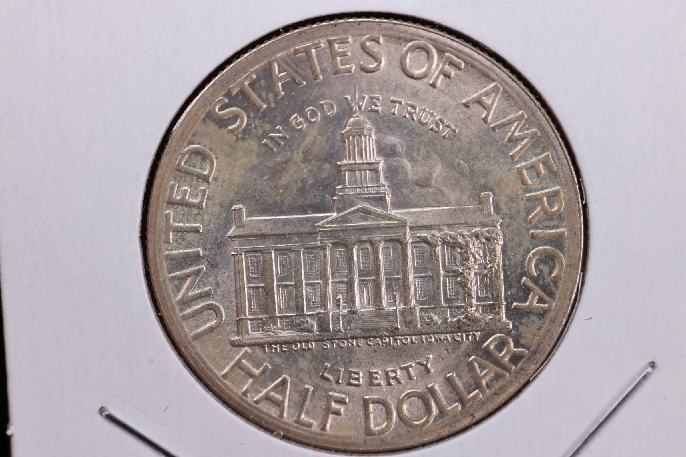 1946 Iowa Centennial, Silver Commemorative Half Dollar, Store #23081971