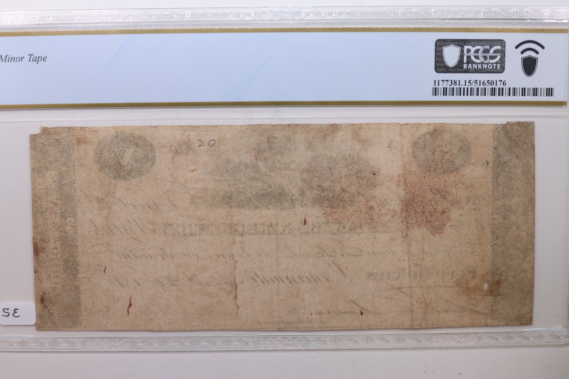 1818 $5, Farmers & MECHANICS., Cincinnati OH, Obsolete Currency, PCGS F-15, #GOH015.