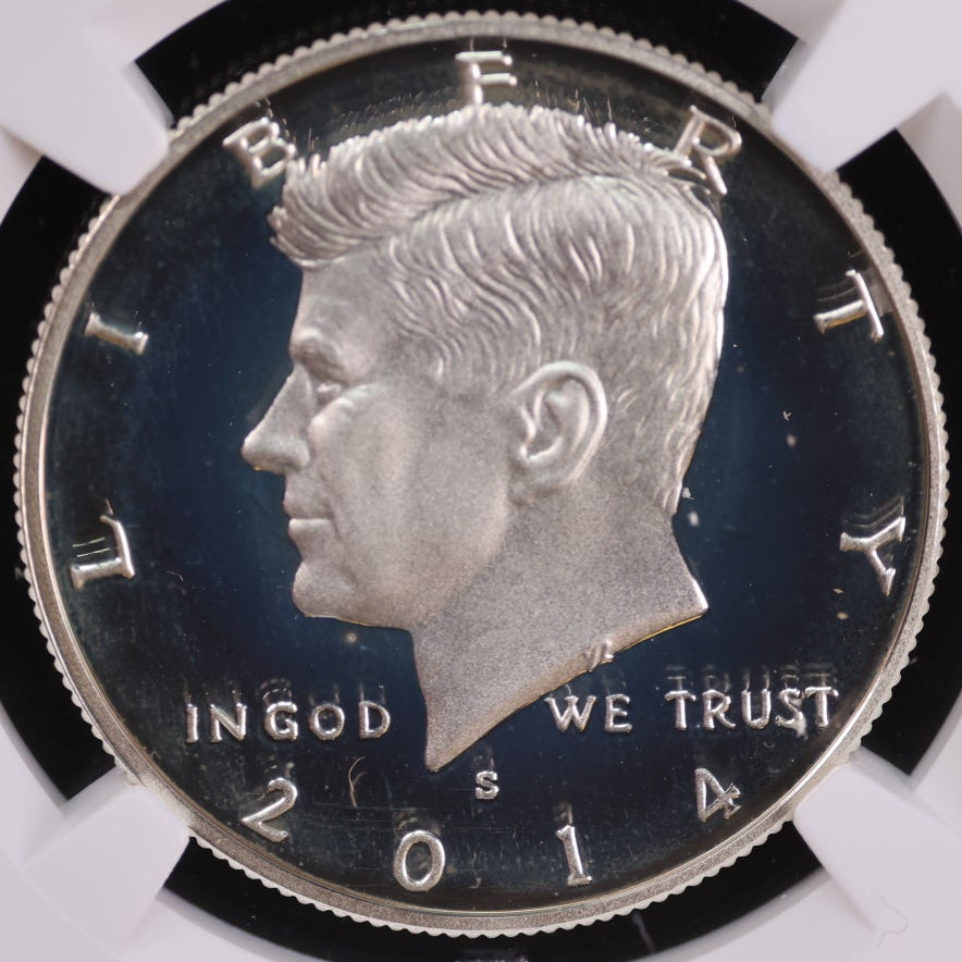 2014-S Kennedy Silver Proof Half Dollar, NGC PF-68 Ultra Cameo, Store #HR1948