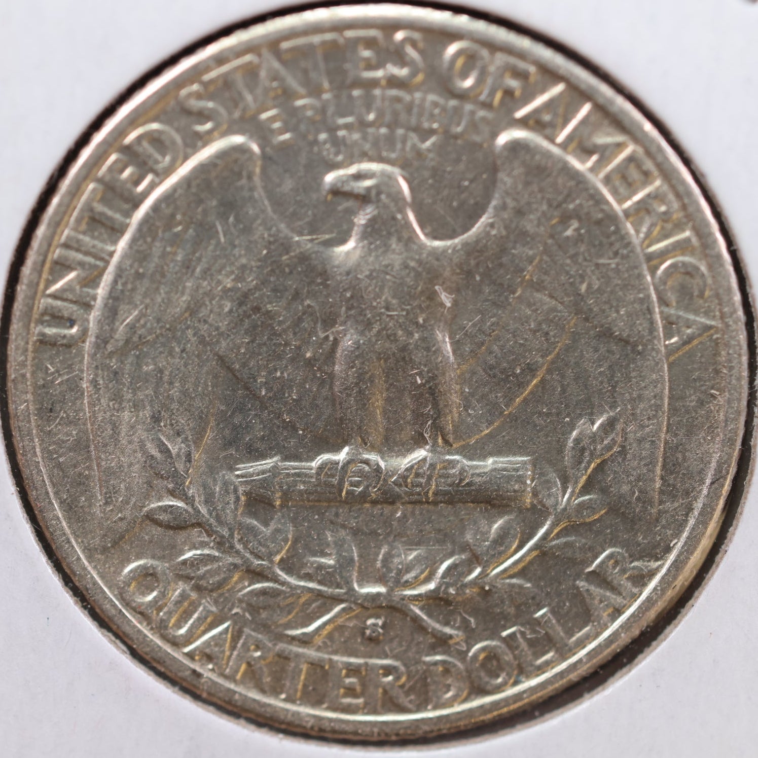 1932-S Washington Quarter, About Uncirculated Coin, Store #QR962