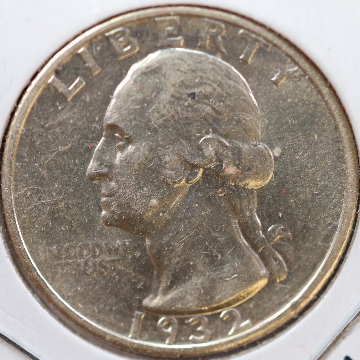 1932-S Washington Quarter, Mint State Uncirculated Coin, Store #QR963