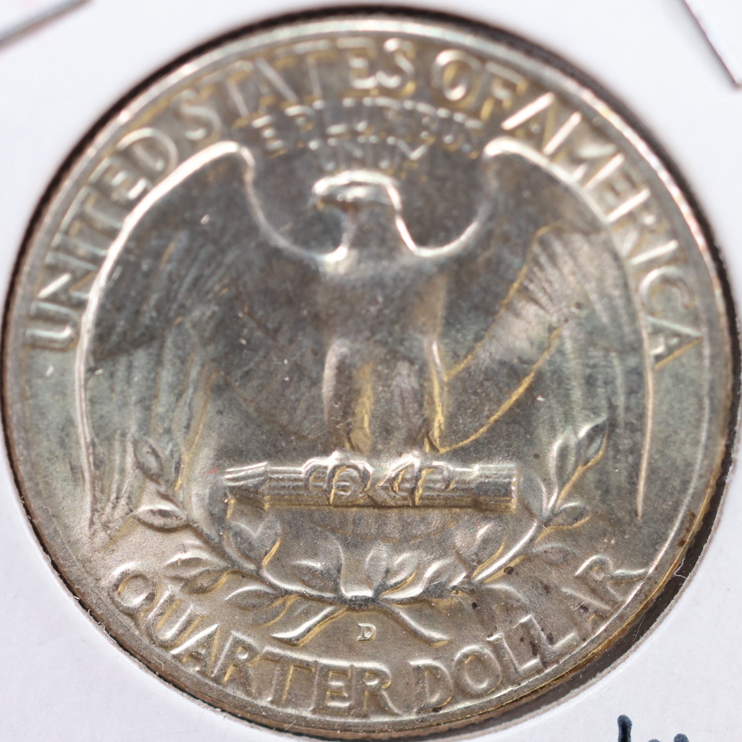 1952-D Washington Quarter, Mint State Uncirculated Coin, Store #QR969