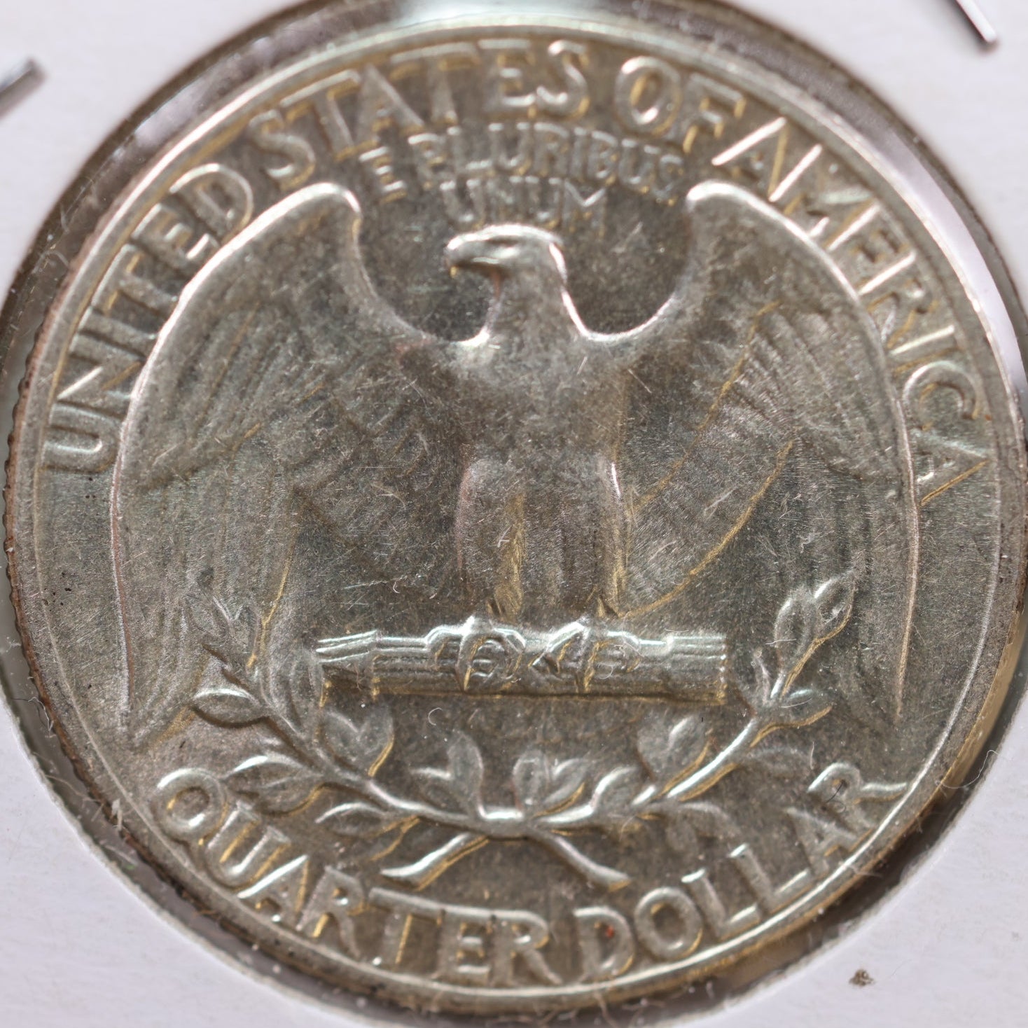 1942 Washington Quarter, Mint State Uncirculated Coin, Store #QR977