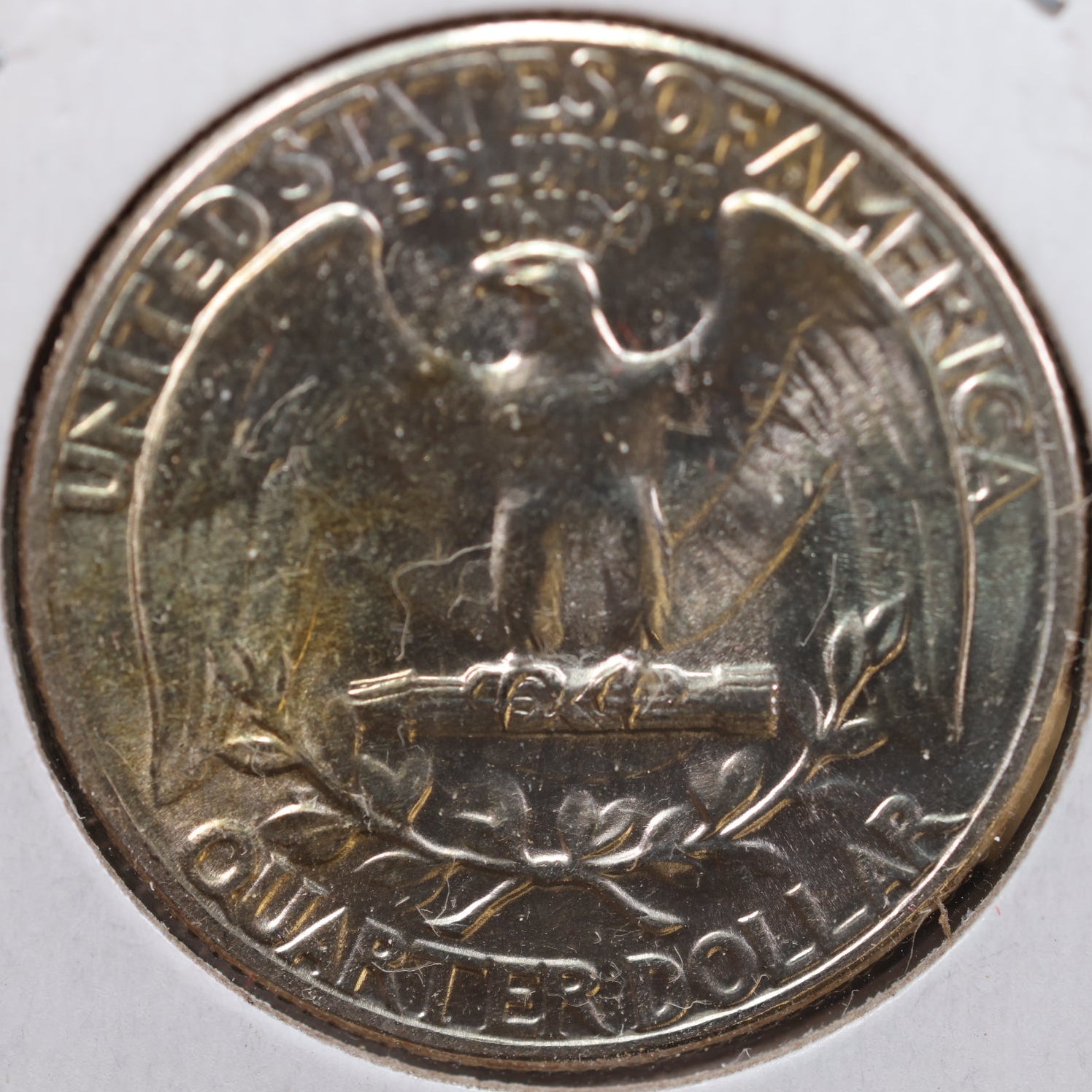 1942 Washington Quarter, Mint State Uncirculated Coin, Store #QR987