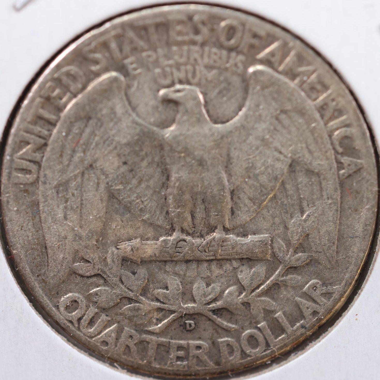 1942-D Washington Quarter, Very Fine Circulated Coin, Store #QR989