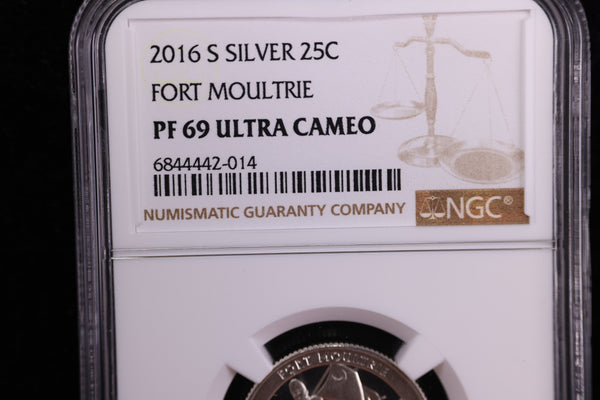 2016-S National Park Silver Proof Quarter, NGC Certified, Store Sale #230826050