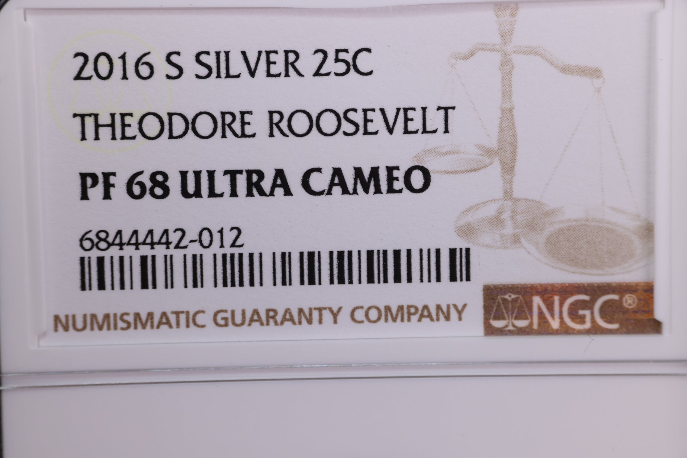 2016-S National Park Silver Proof Quarter, NGC Certified, Store Sale #230826051