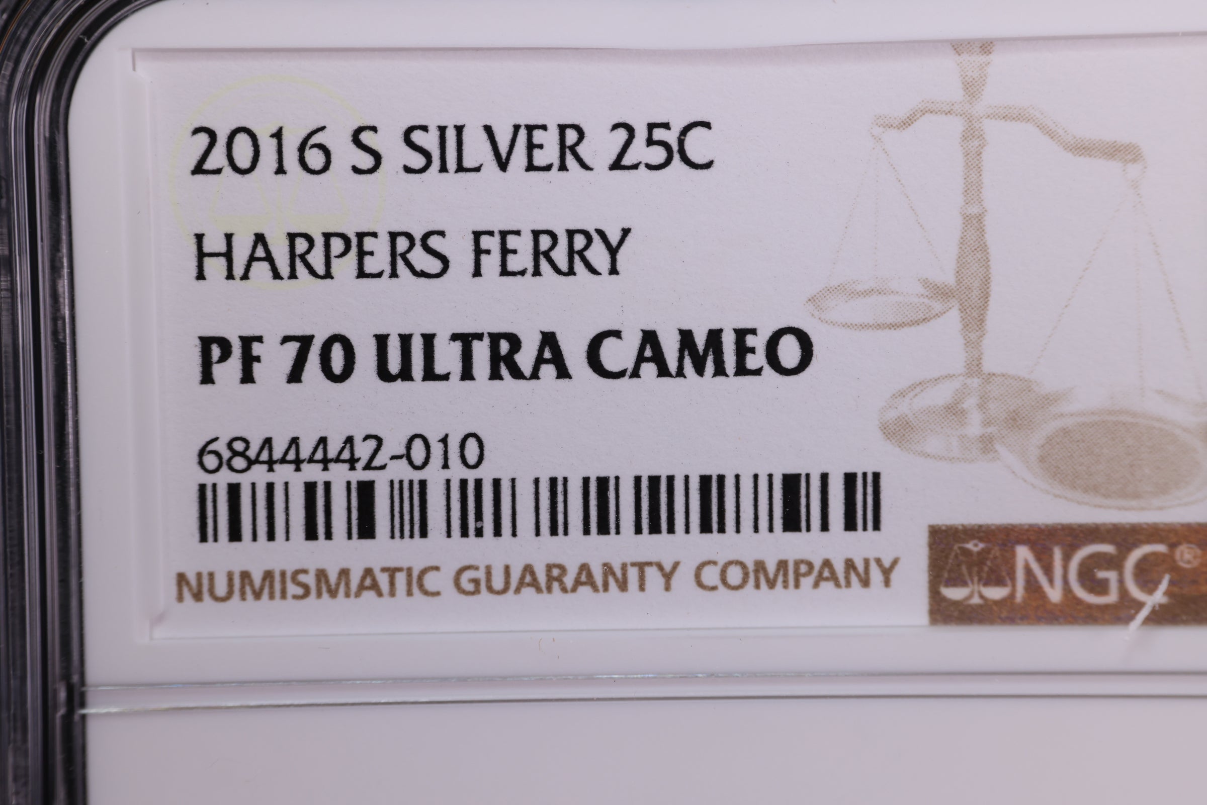 2016-S National Park Silver Proof Quarter, NGC Certified, Store Sale #230826056