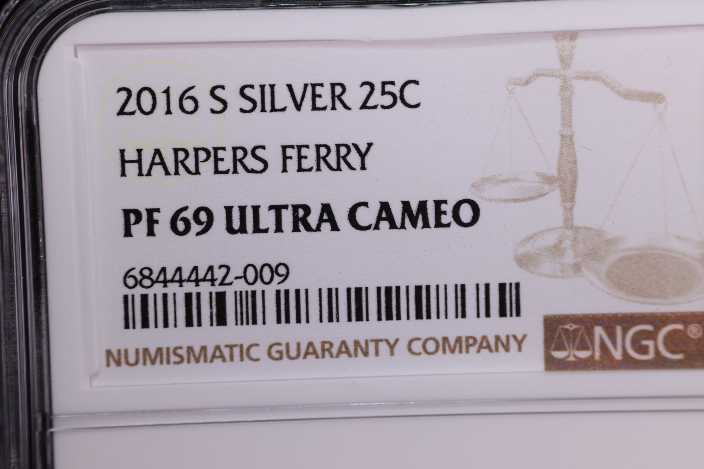 2016-S National Park Silver Proof Quarter, NGC Certified, Store Sale #230826057
