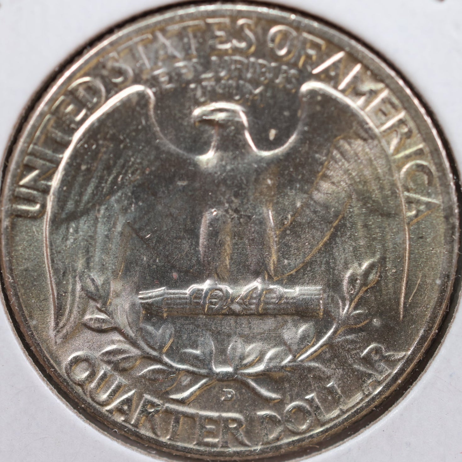 1952-D Washington Quarter, Mint State Uncirculated Coin, Store #QR1029