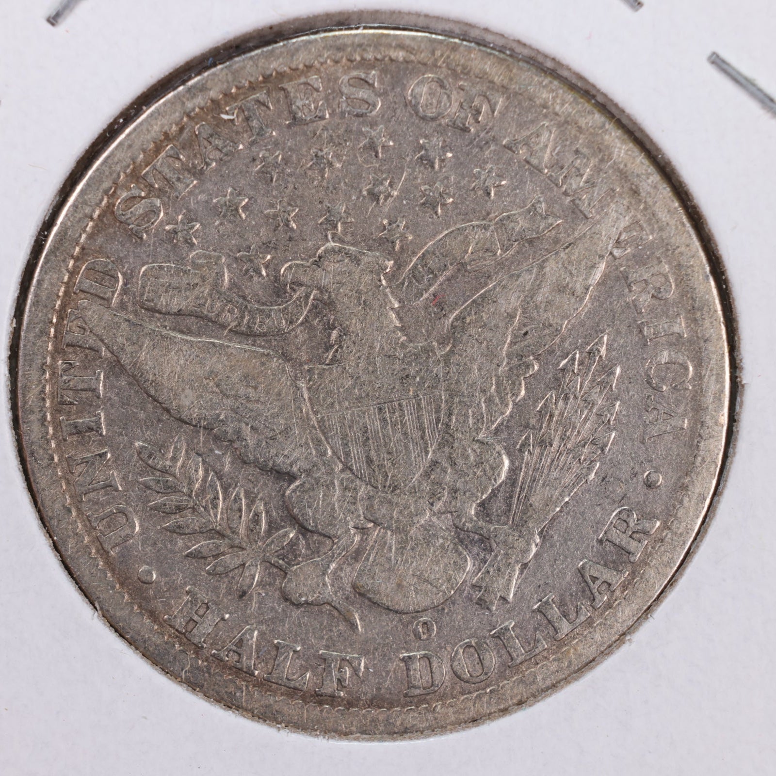 1899-O Barber Silver Half Dollar, Very Good Circulated Coin, Store #HR024