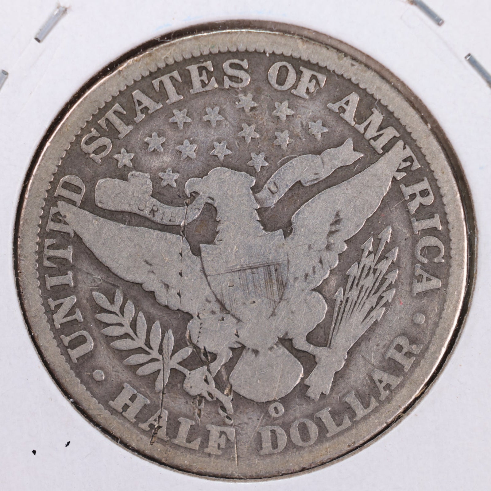 1900-O Barber Silver Half Dollar, Good Circulated Coin, Store #HR038