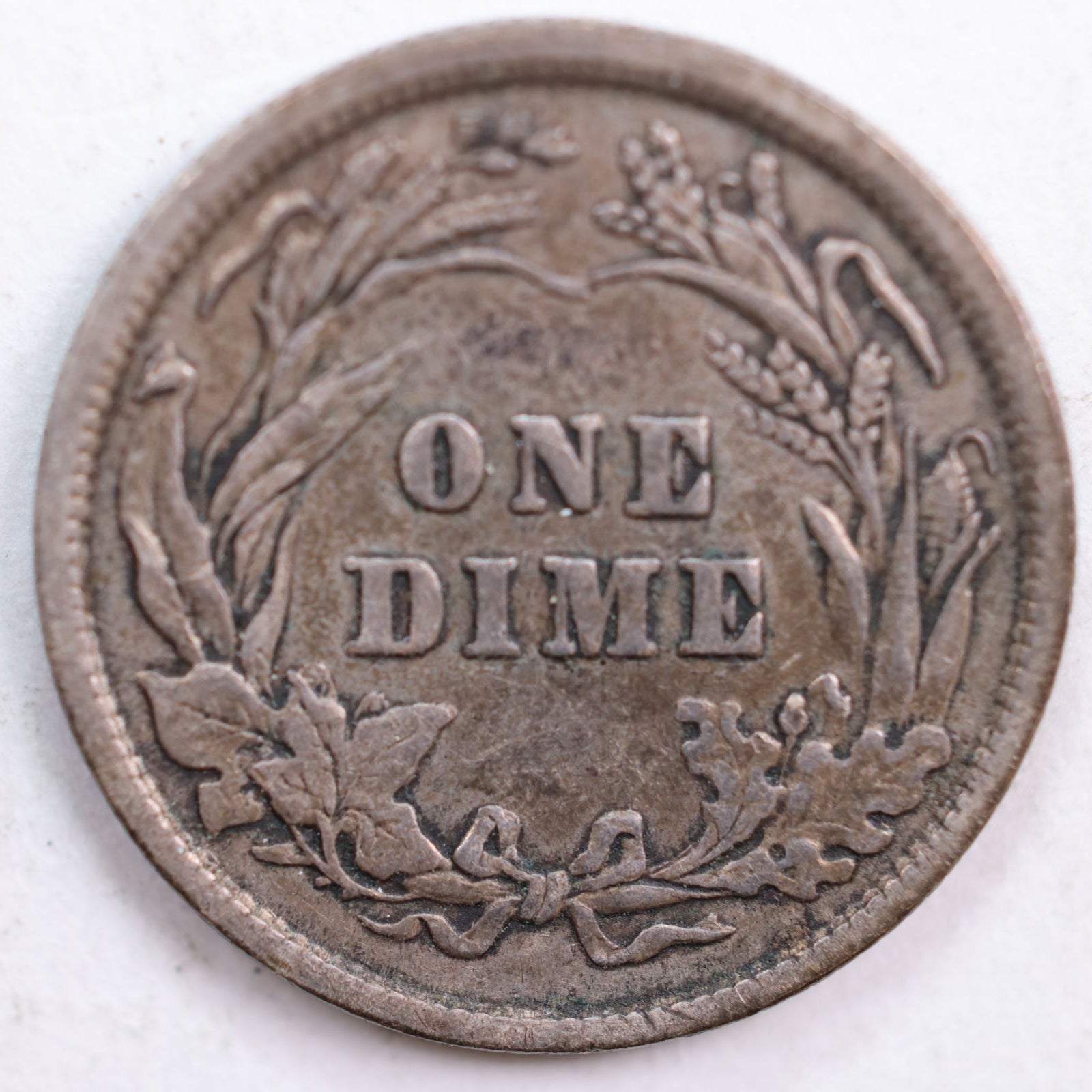 1900 Barber Silver Dime, Very Fine Circulated Coin, Store #DE0495