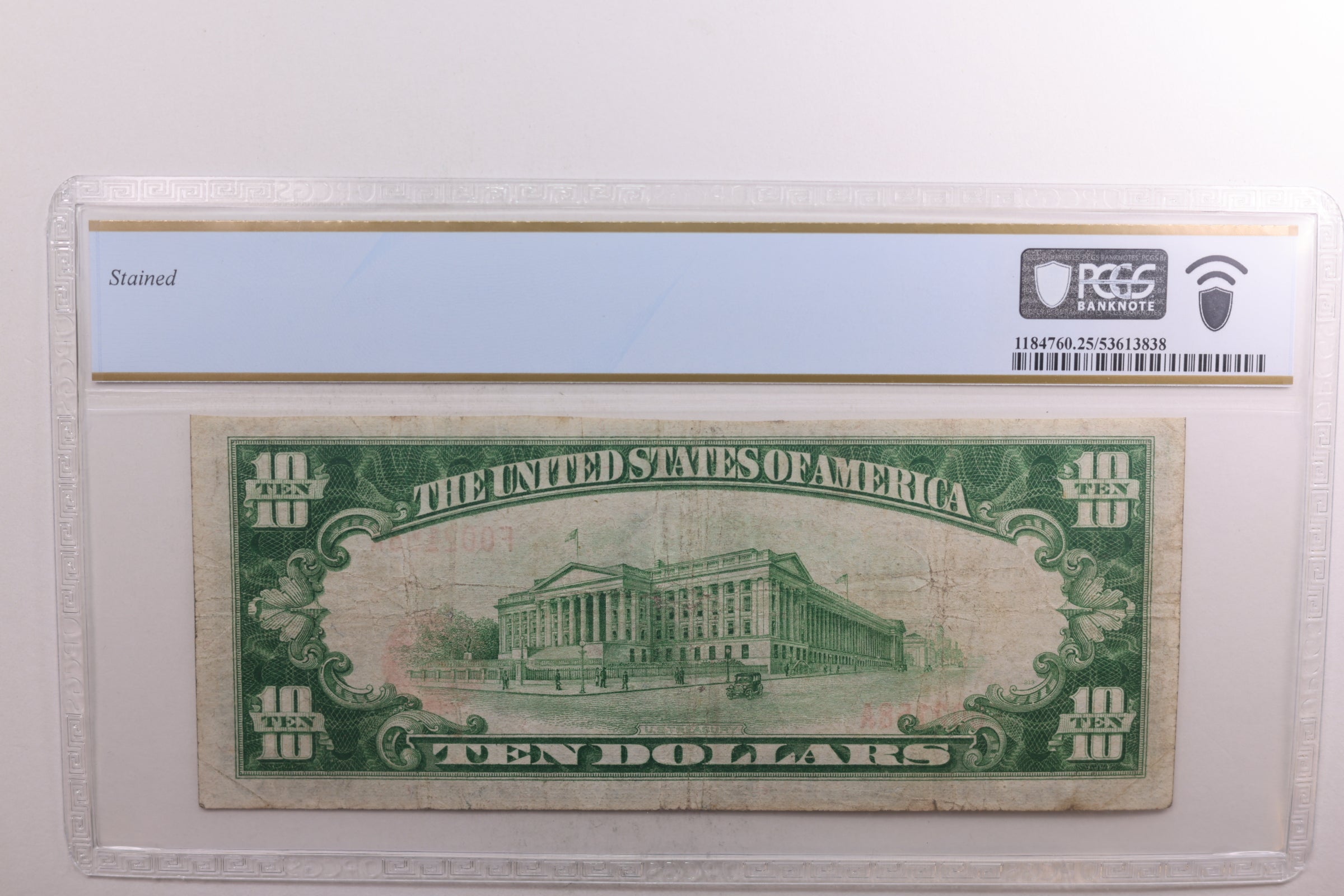 1929 $10, National Currency, Kalispell, MT, PCGS VF-25. Store #NBN017.