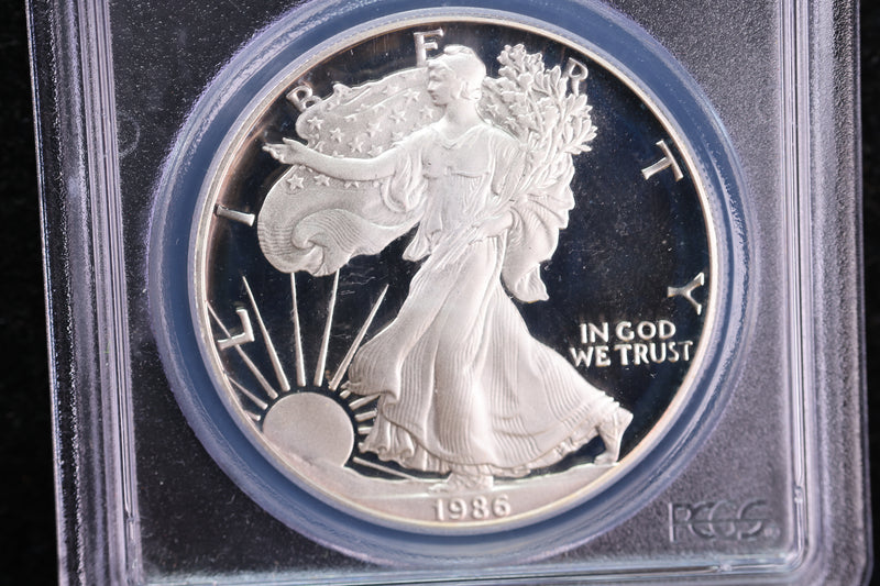 1986-S American Silver Proof Eagle, PCGS PF-70, Affordable Collectible Coin. Store