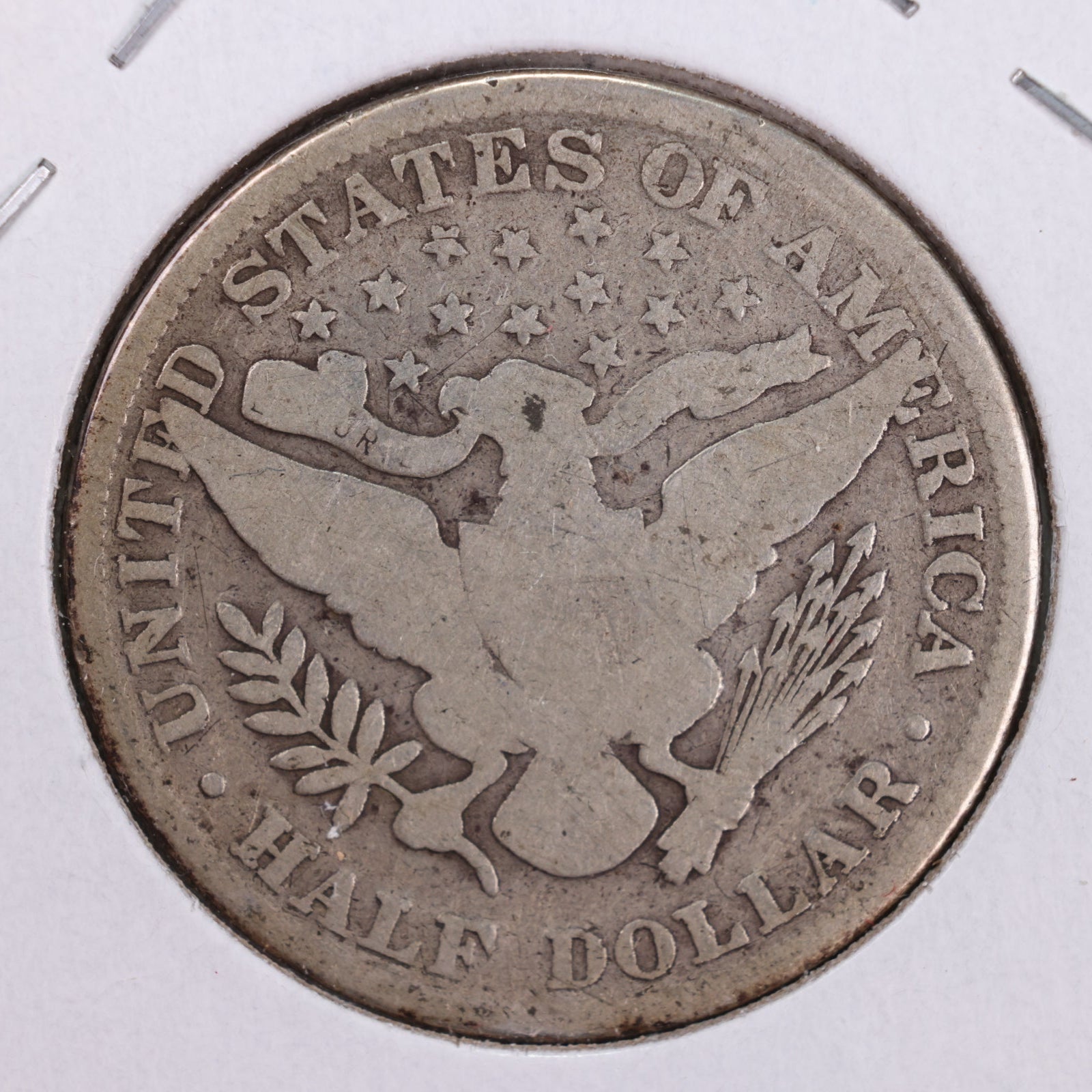 1896 Barber Silver Half Dollar, Very Good Circulated Coin, Store #HR158
