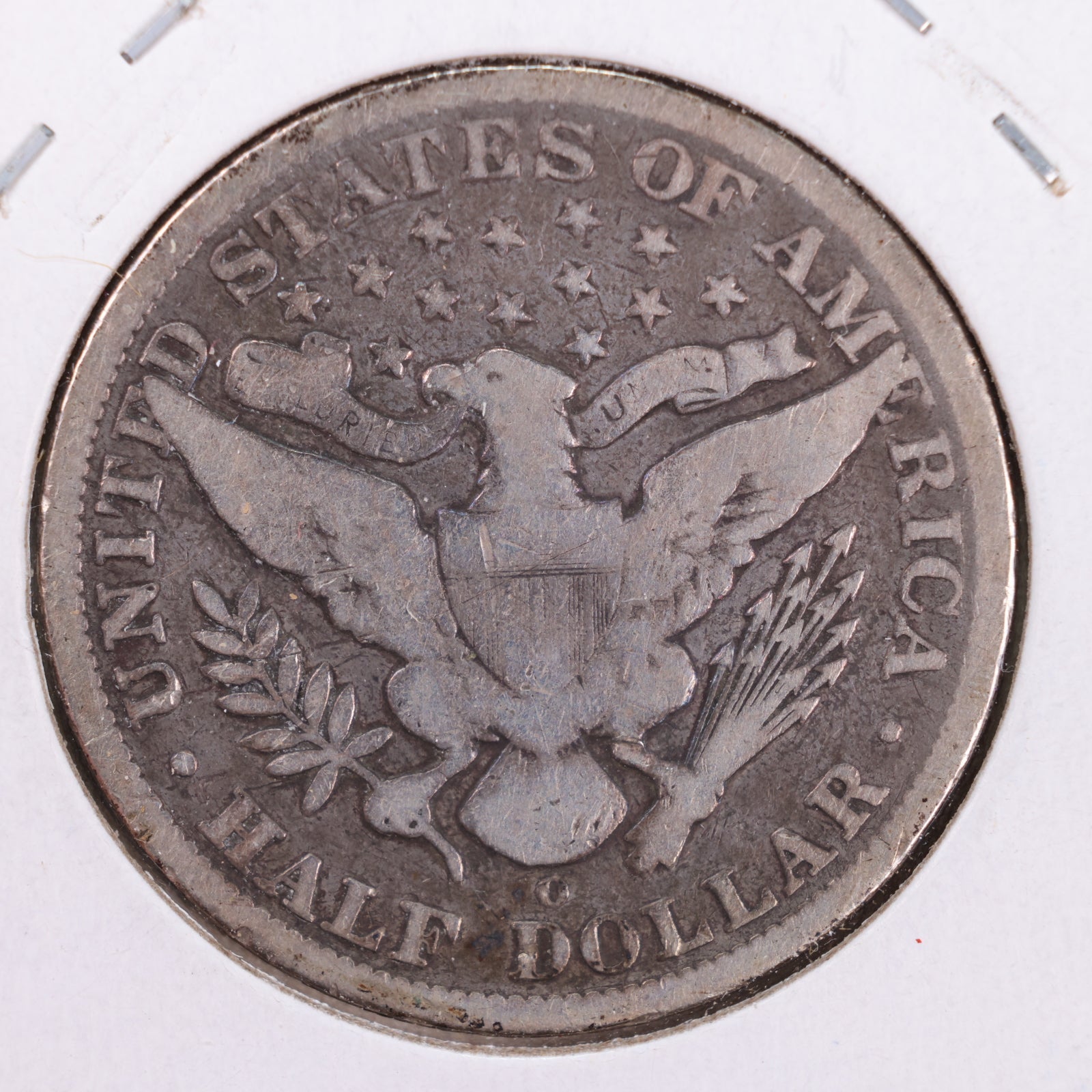 1896-O Barber Silver Half Dollar, Very Good Circulated Coin, Store #HR160