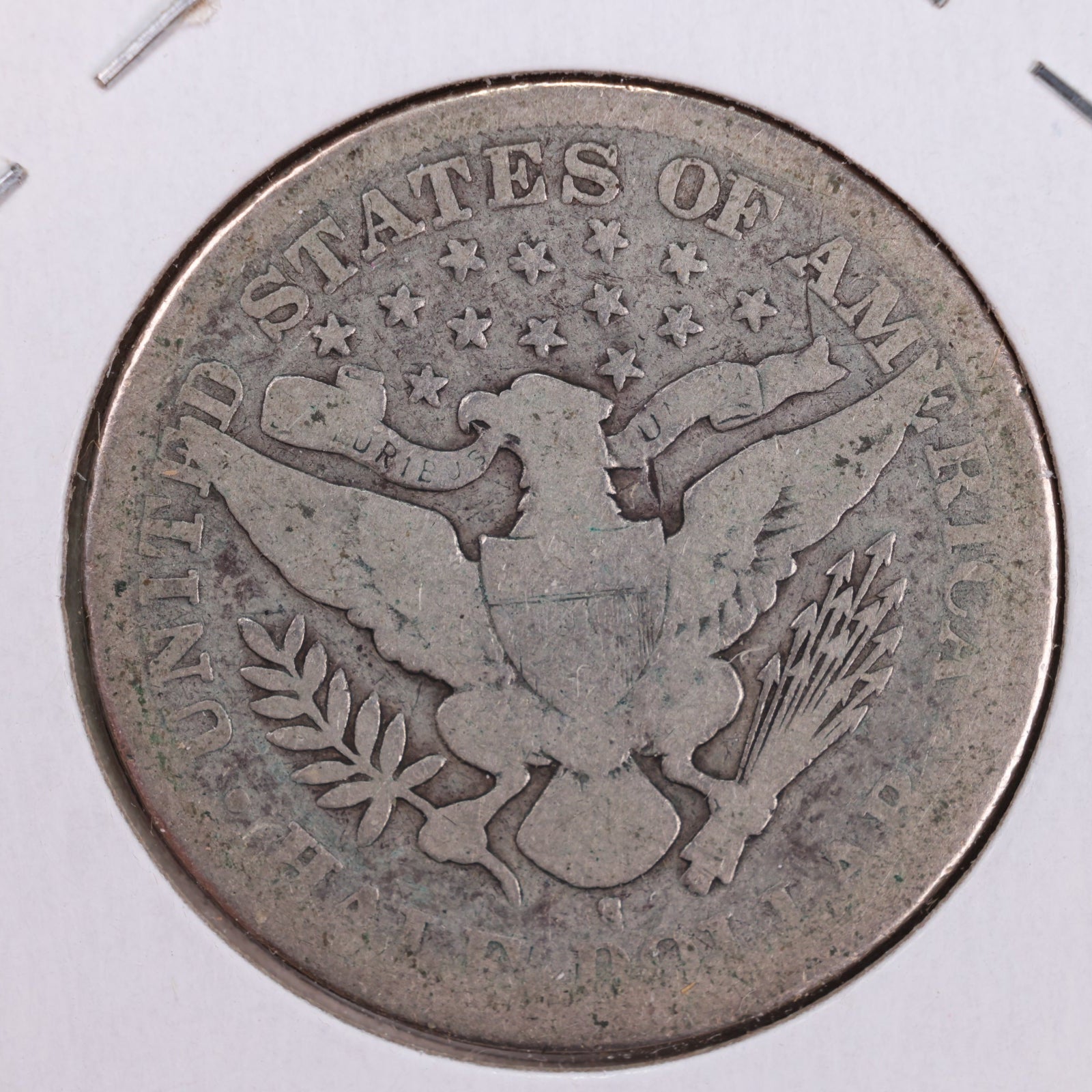1897 Barber Silver Half Dollar, Very Good Circulated Coin, Store #HR168