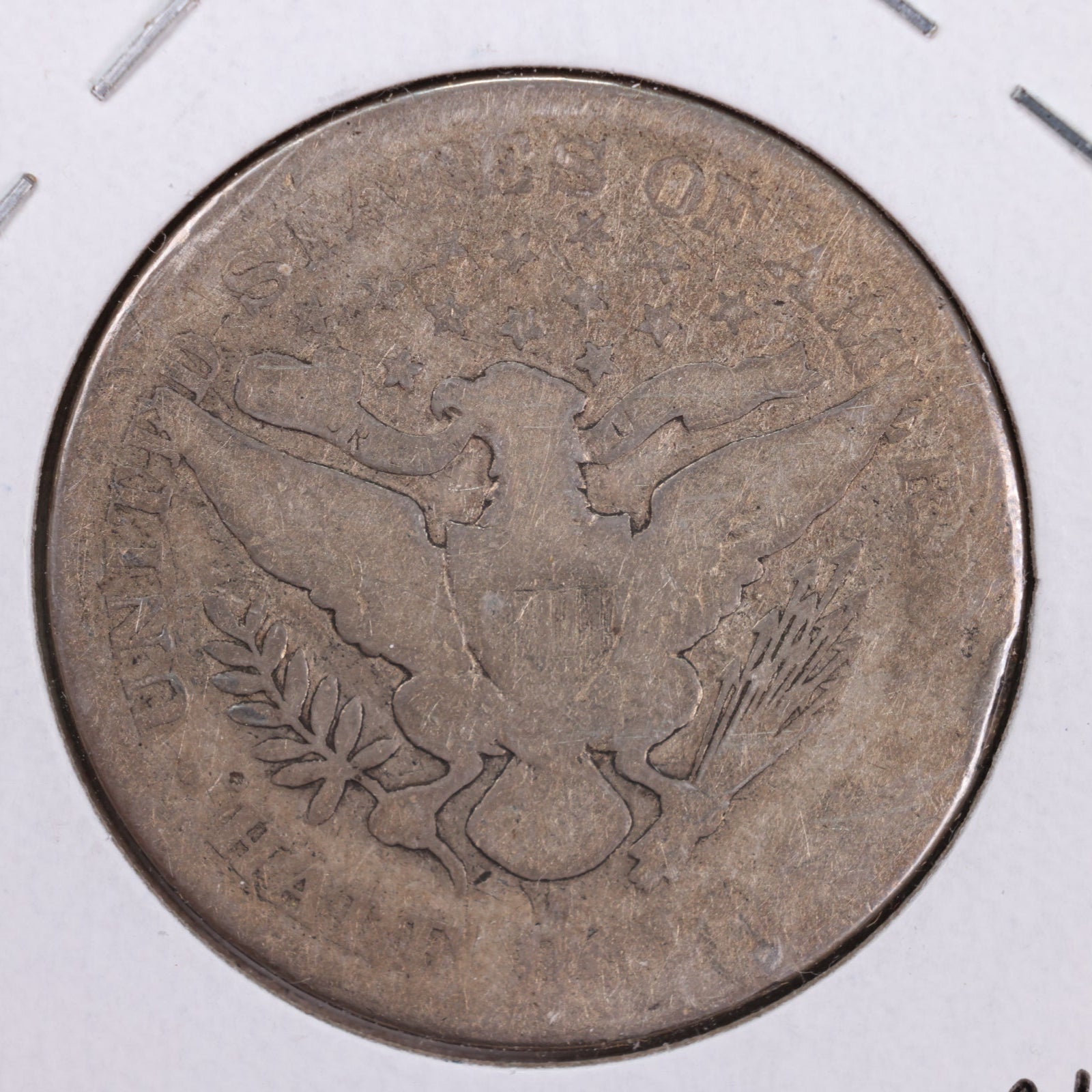 1897-S Barber Silver Half Dollar, About Good Circulated Coin, Store #HR169