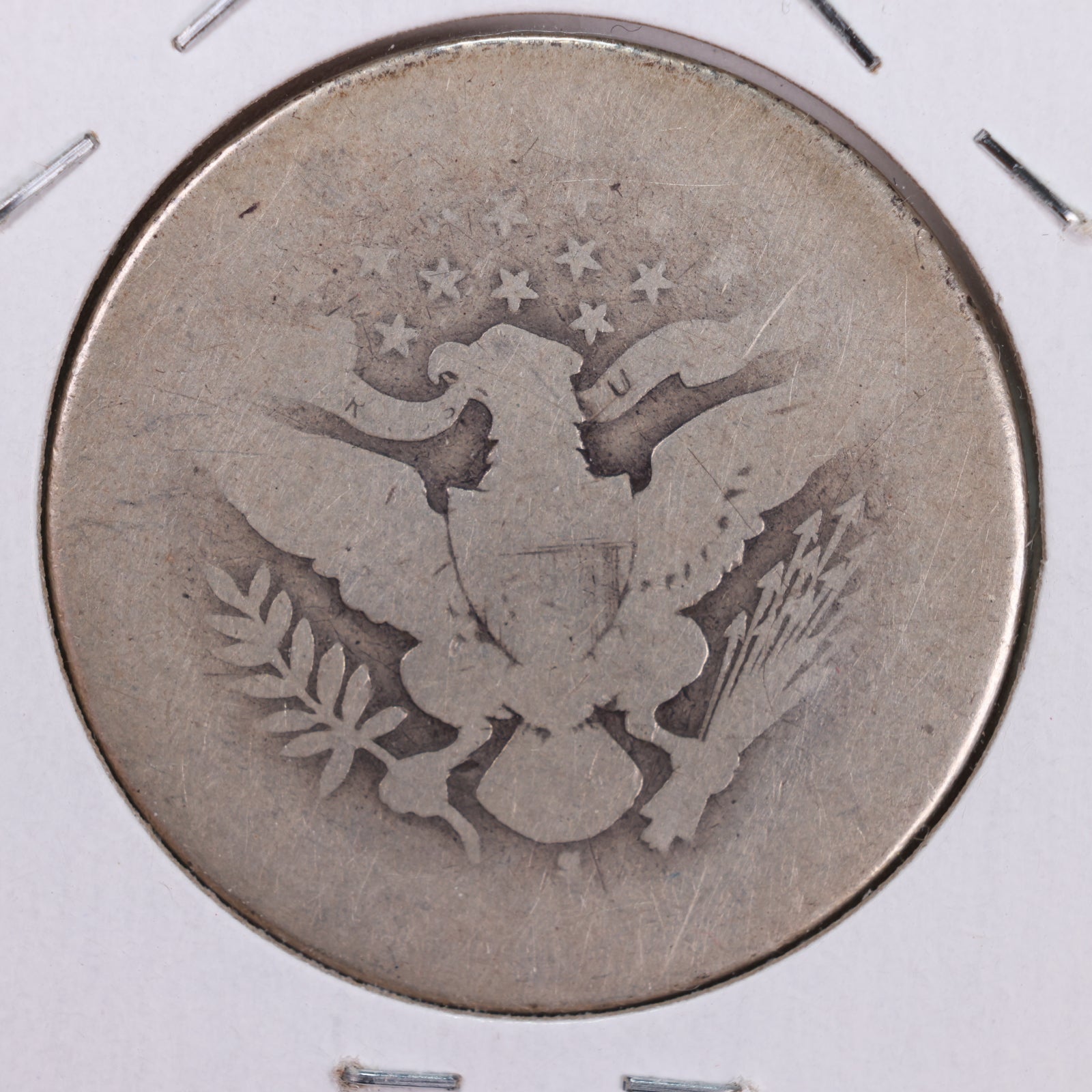 1897-S Barber Silver Half Dollar, Fair Circulated Coin., Store #HR171