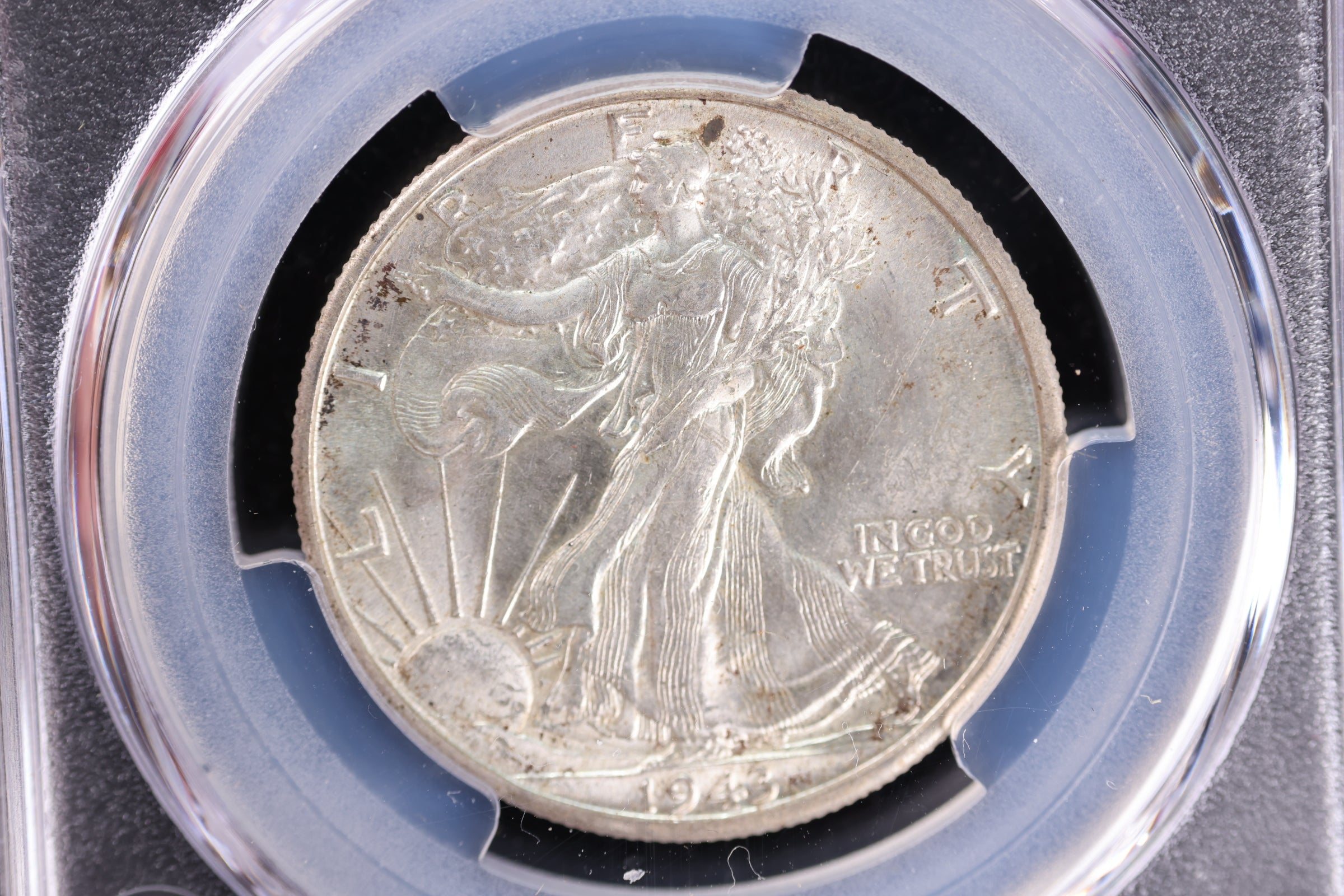 1943-D Walking Liberty Half Dollar, PCGS MS-64. Store #092907
